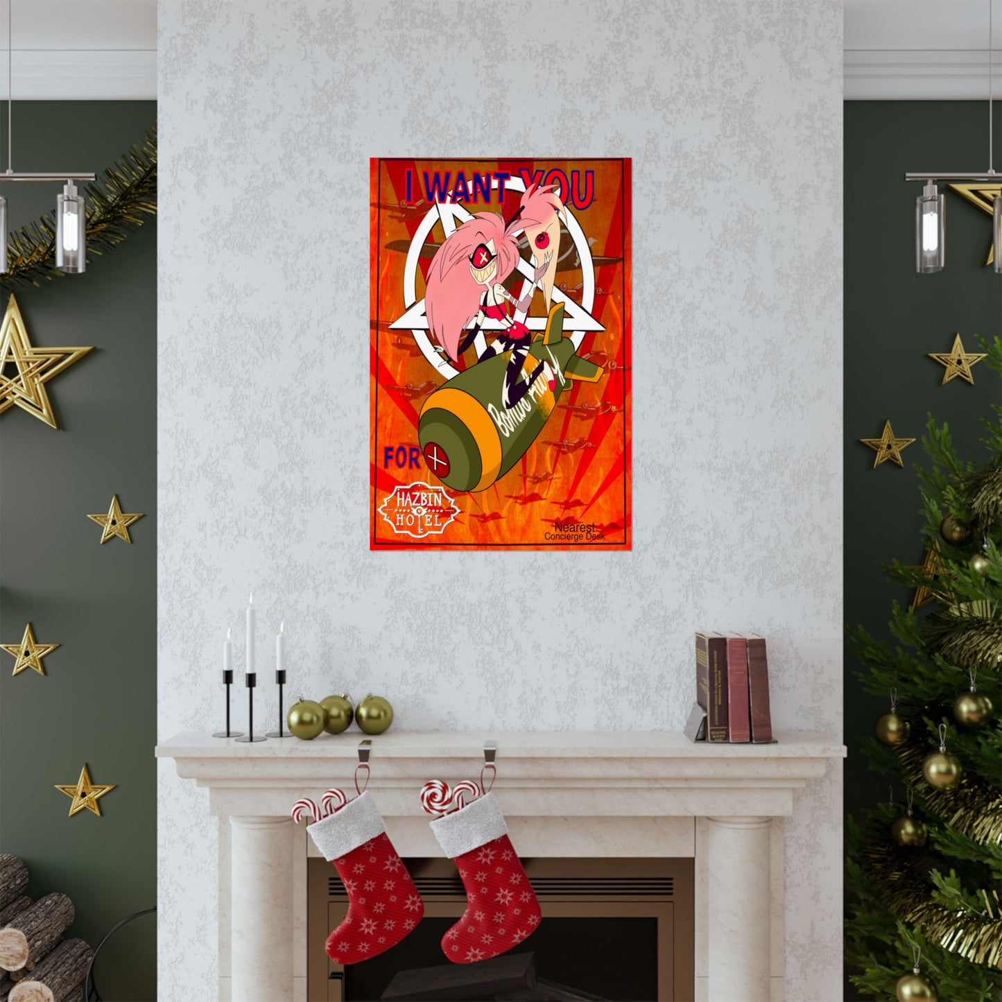 Hasbin Hotel - Tarot Card Poster - Cherrie Bomb - Poster