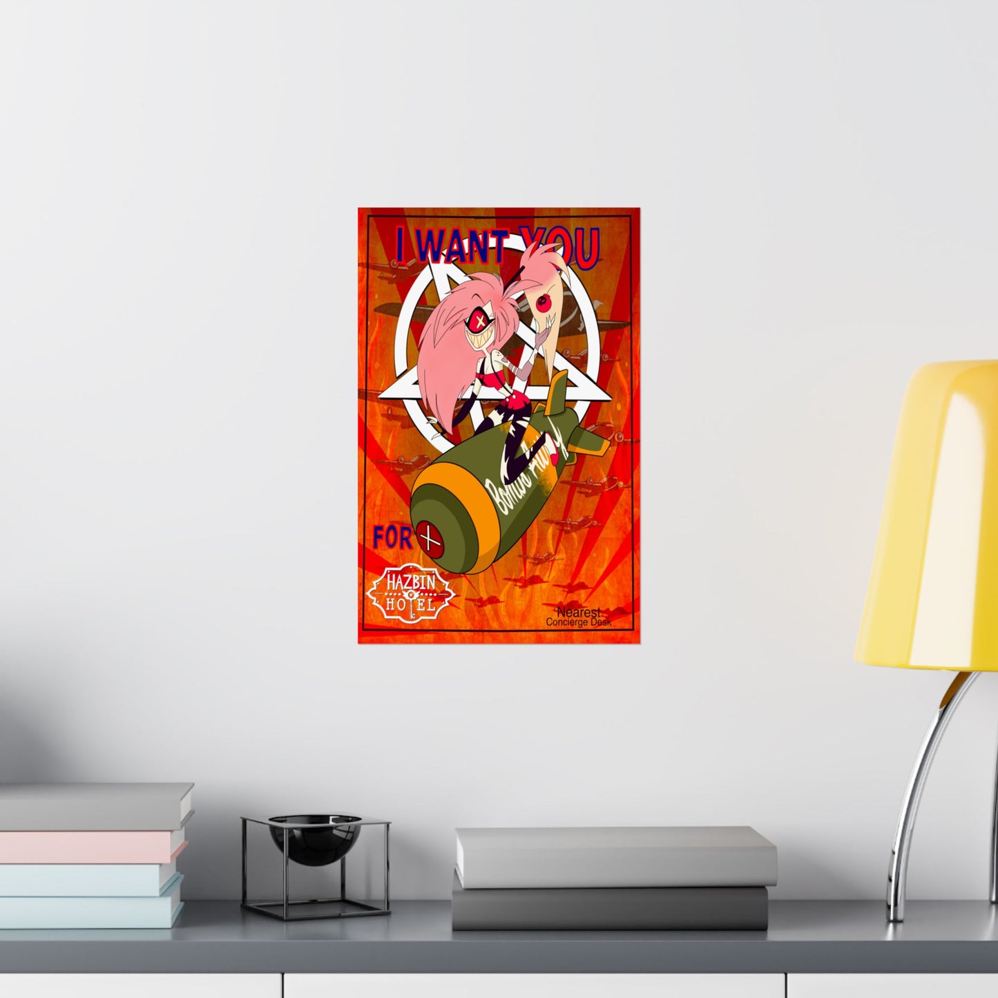 Hasbin Hotel - Tarot Card Poster - Cherrie Bomb - Poster