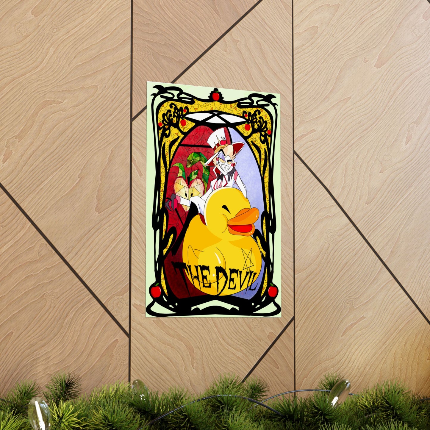 Hasbin Hotel - Tarot Card Poster - The Devil - Poster