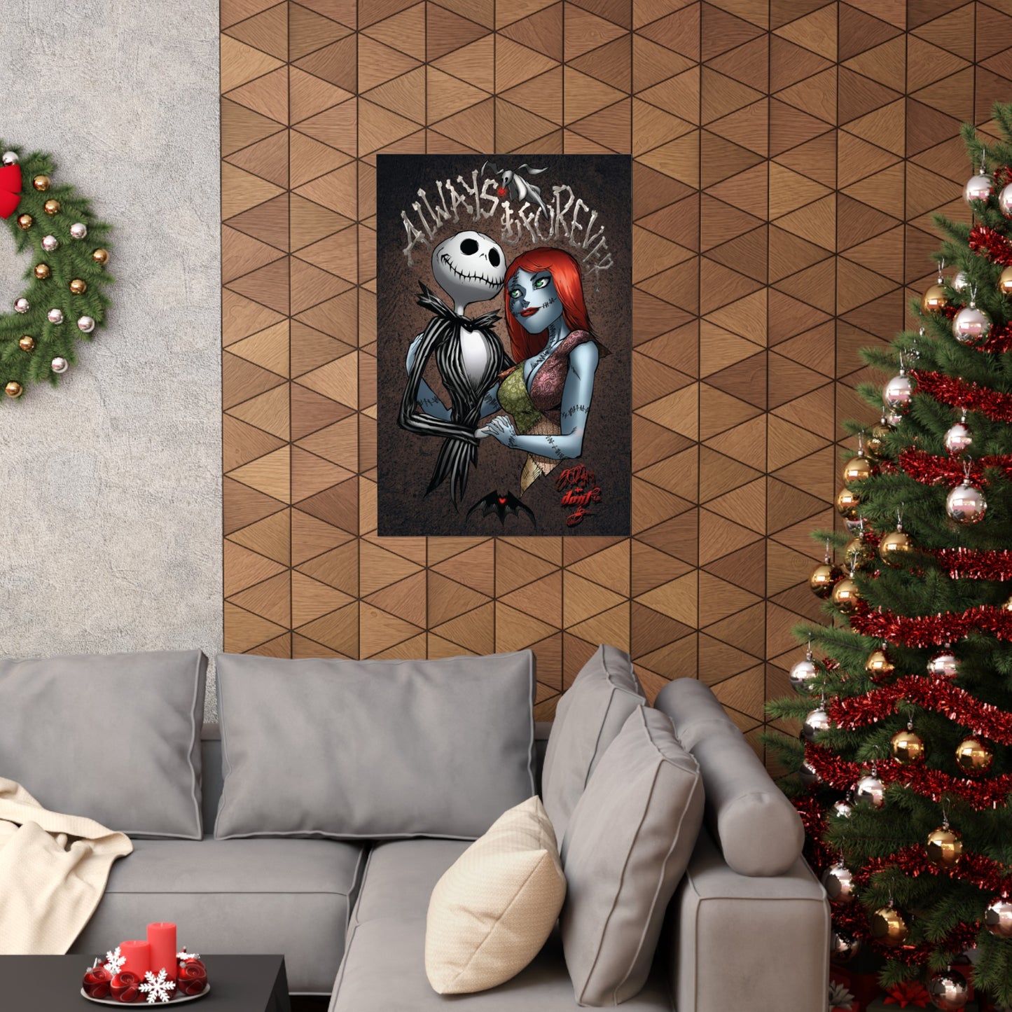 Disney - Nightmare Before Christmas - Always and Forver - Poster