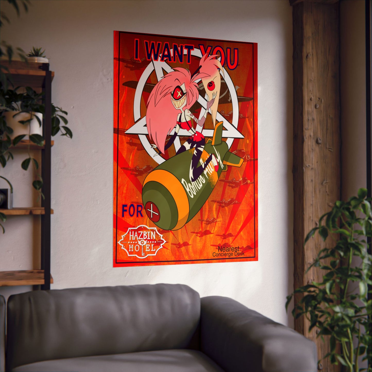 Hasbin Hotel - Tarot Card Poster - Cherrie Bomb - Poster