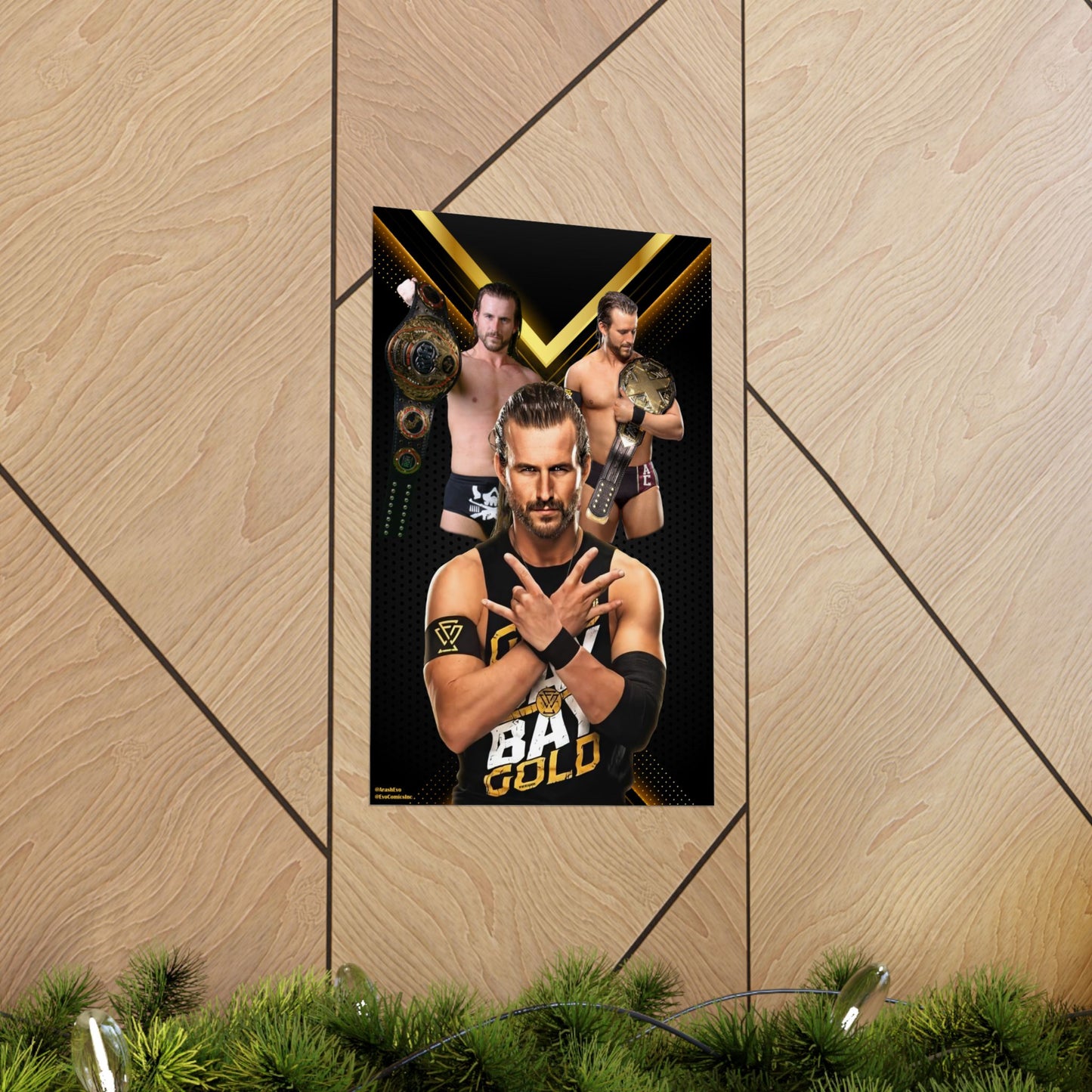 Wrestling - Adam Cole v1 - Poster