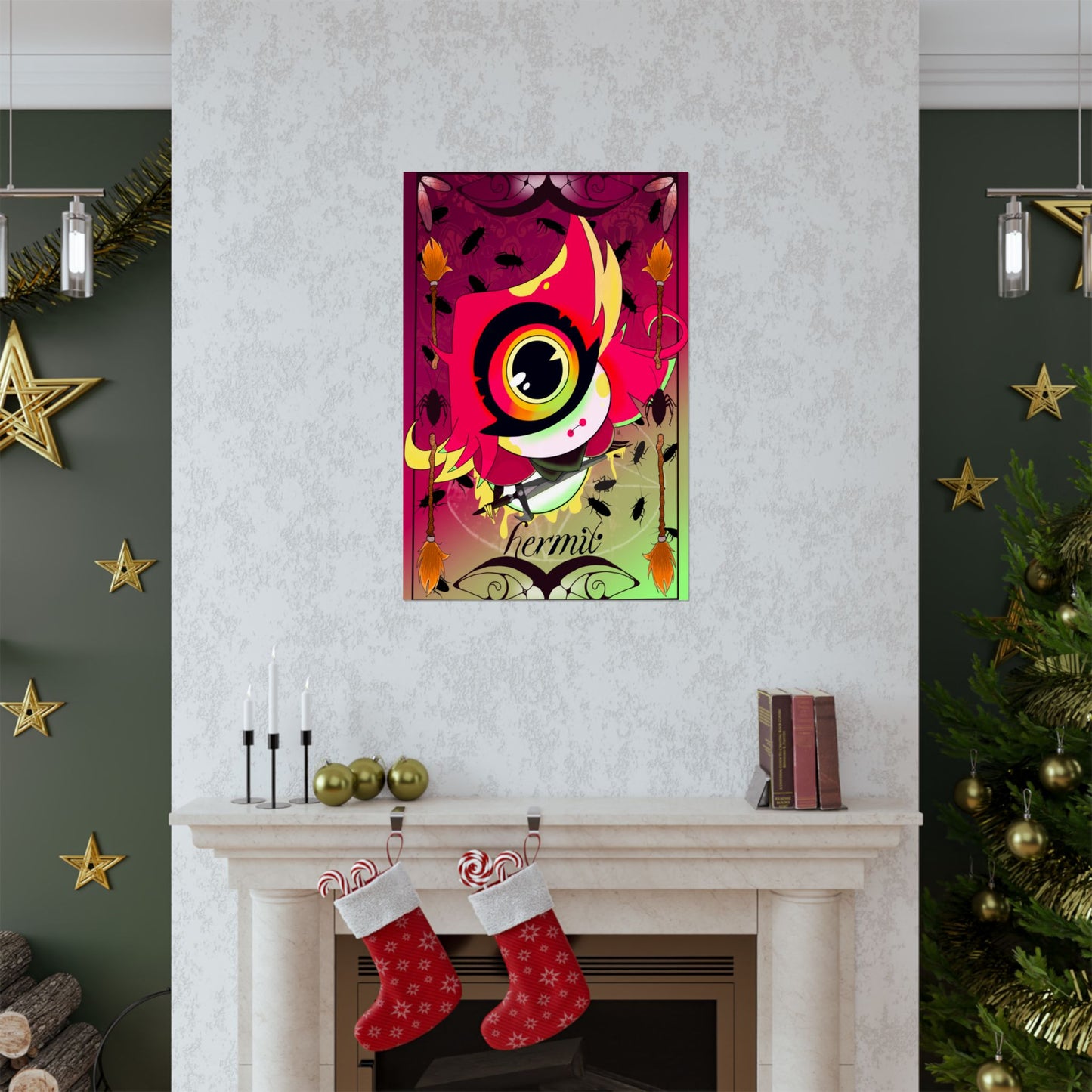 Hasbin Hotel - Tarot Card Poster - The Hermit - Poster