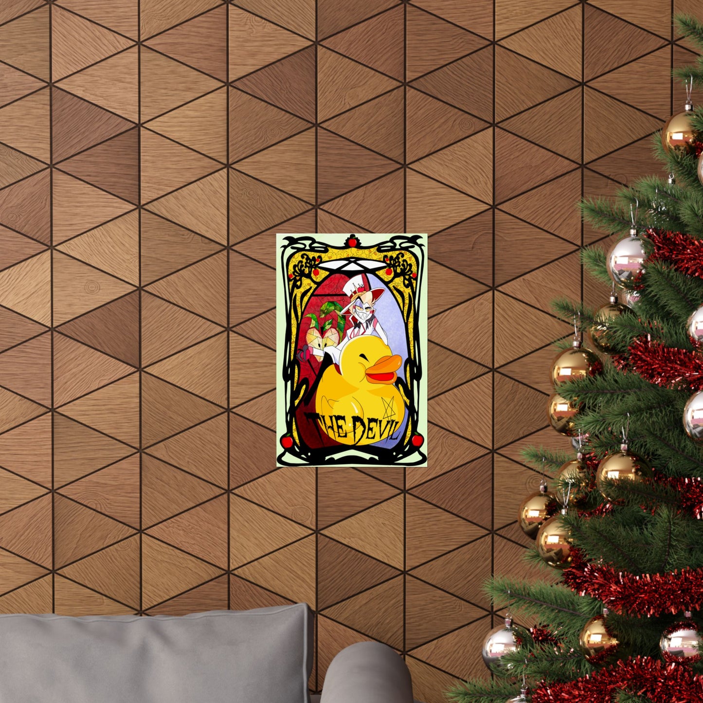 Hasbin Hotel - Tarot Card Poster - The Devil - Poster