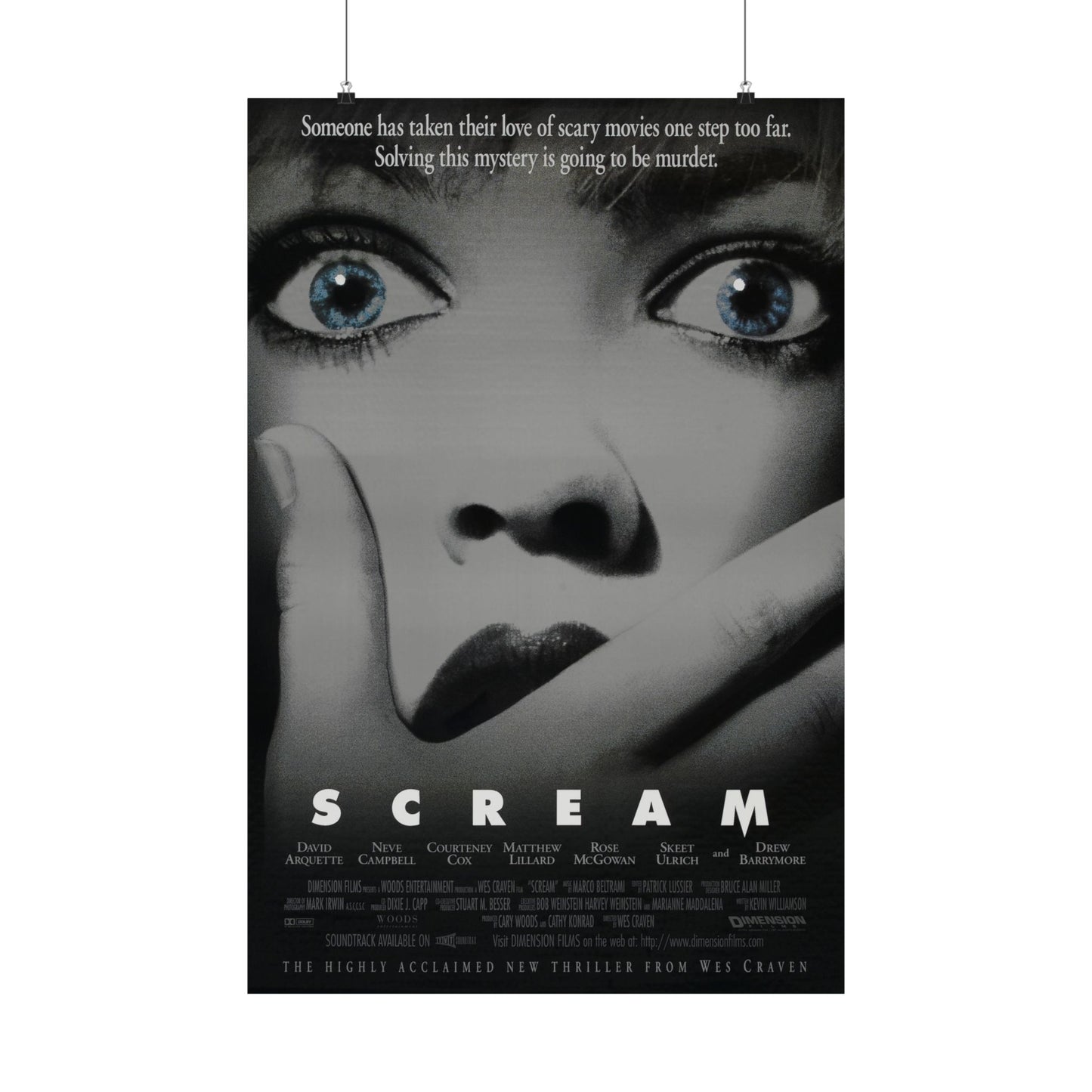 Movies - Scream 1 - Poster