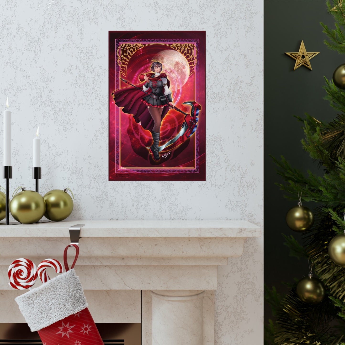 Anime - RWBY - Ruby Rose - Poster