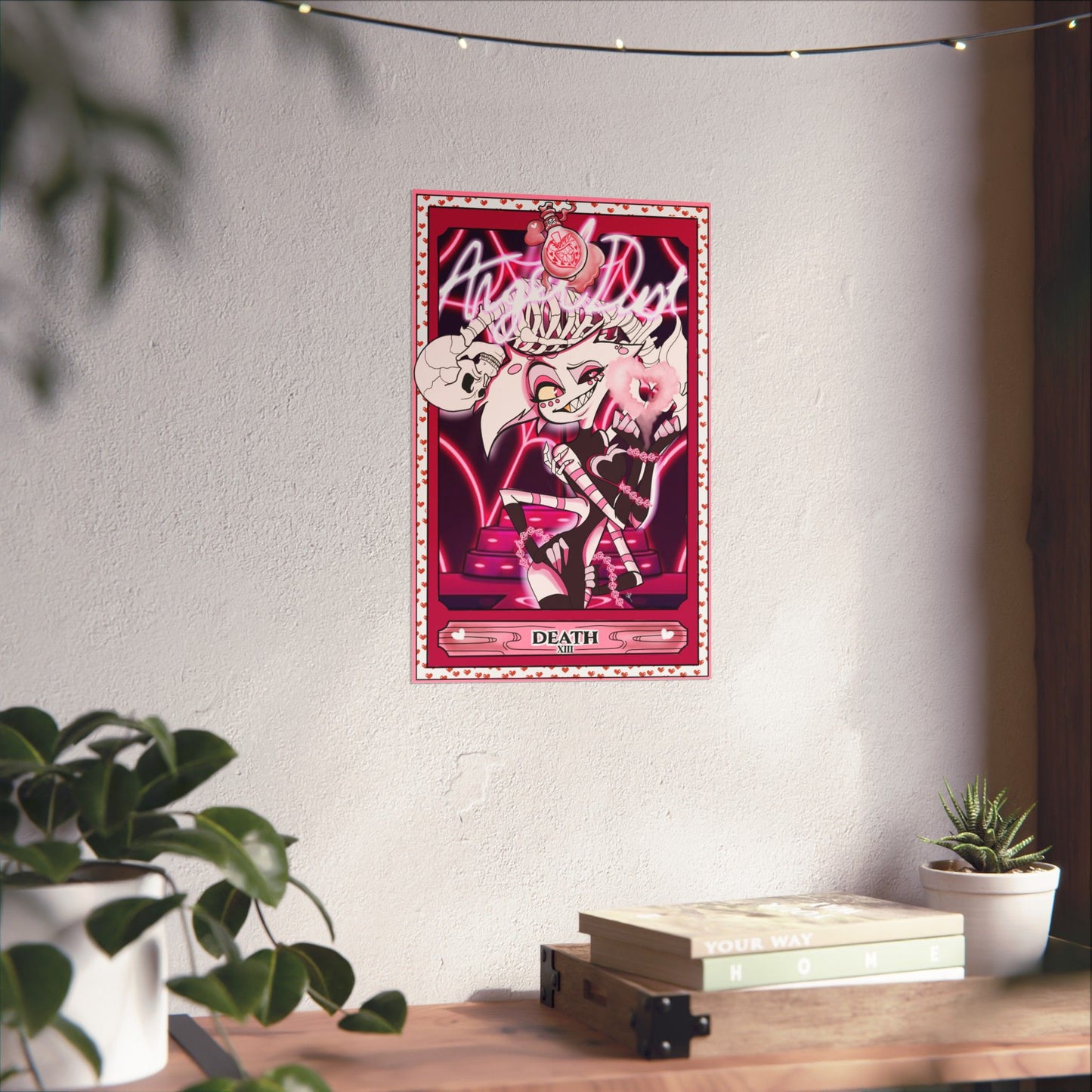 Hasbin Hotel - Tarot Card Poster - Angel Dust - Poster