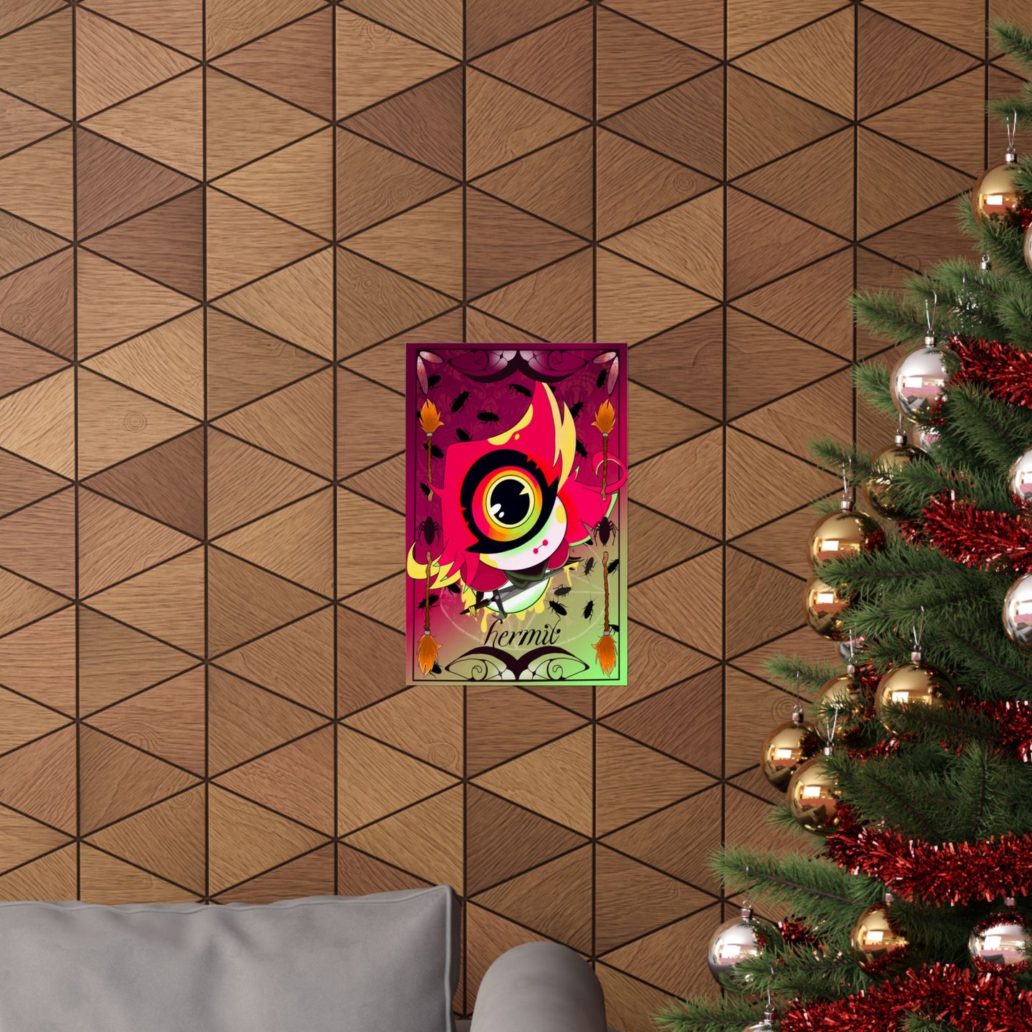 Hasbin Hotel - Tarot Card Poster - The Hermit - Poster