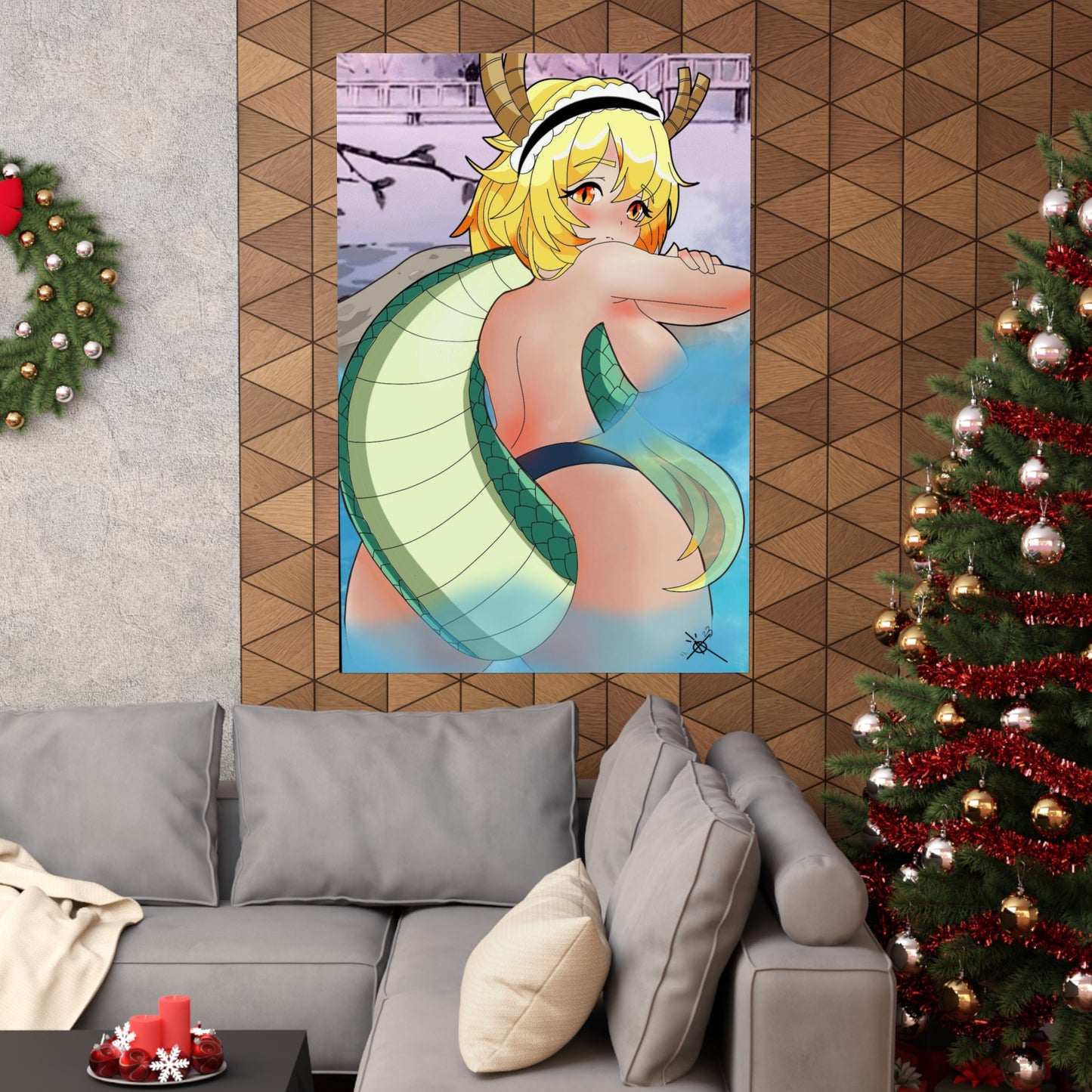 Blunnderland Art - Kobi Dragon - Poster
