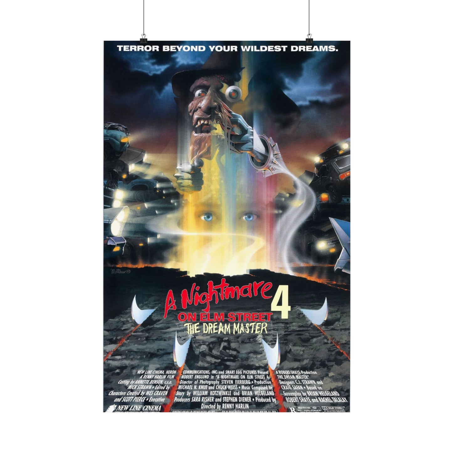 Movies - A Nightmare on Elm Street 4 - Poster