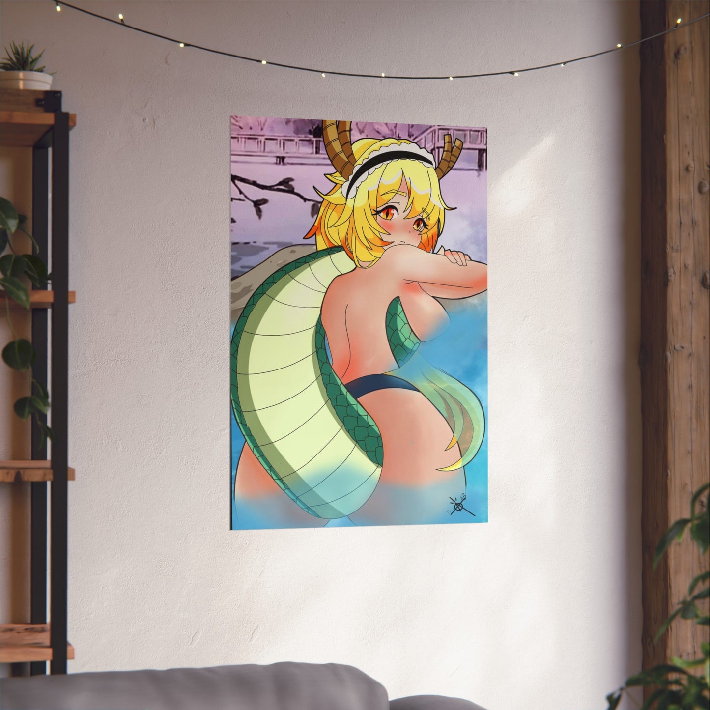 Blunnderland Art - Kobi Dragon - Poster