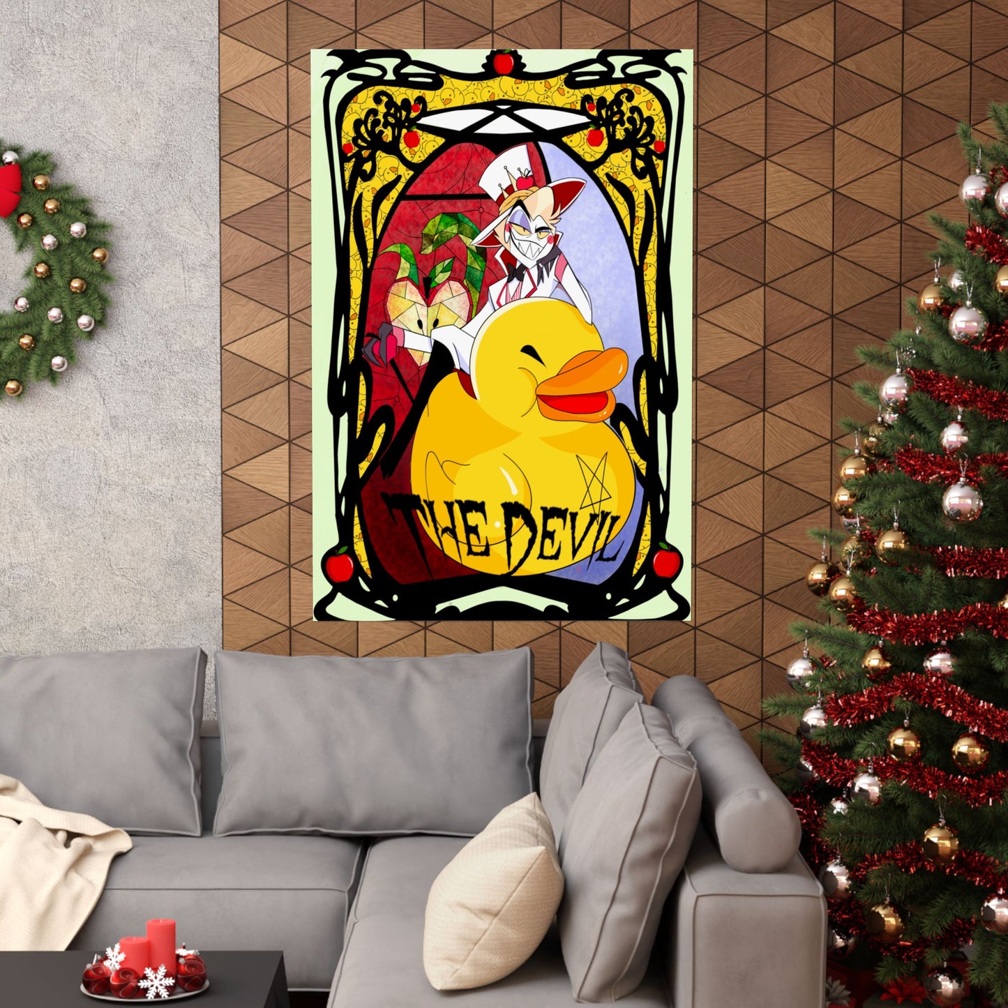 Hasbin Hotel - Tarot Card Poster - The Devil - Poster