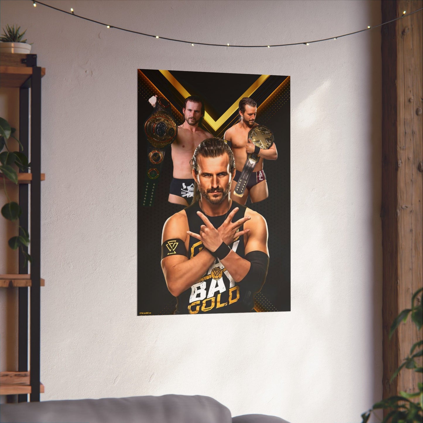 Wrestling - Adam Cole v1 - Poster