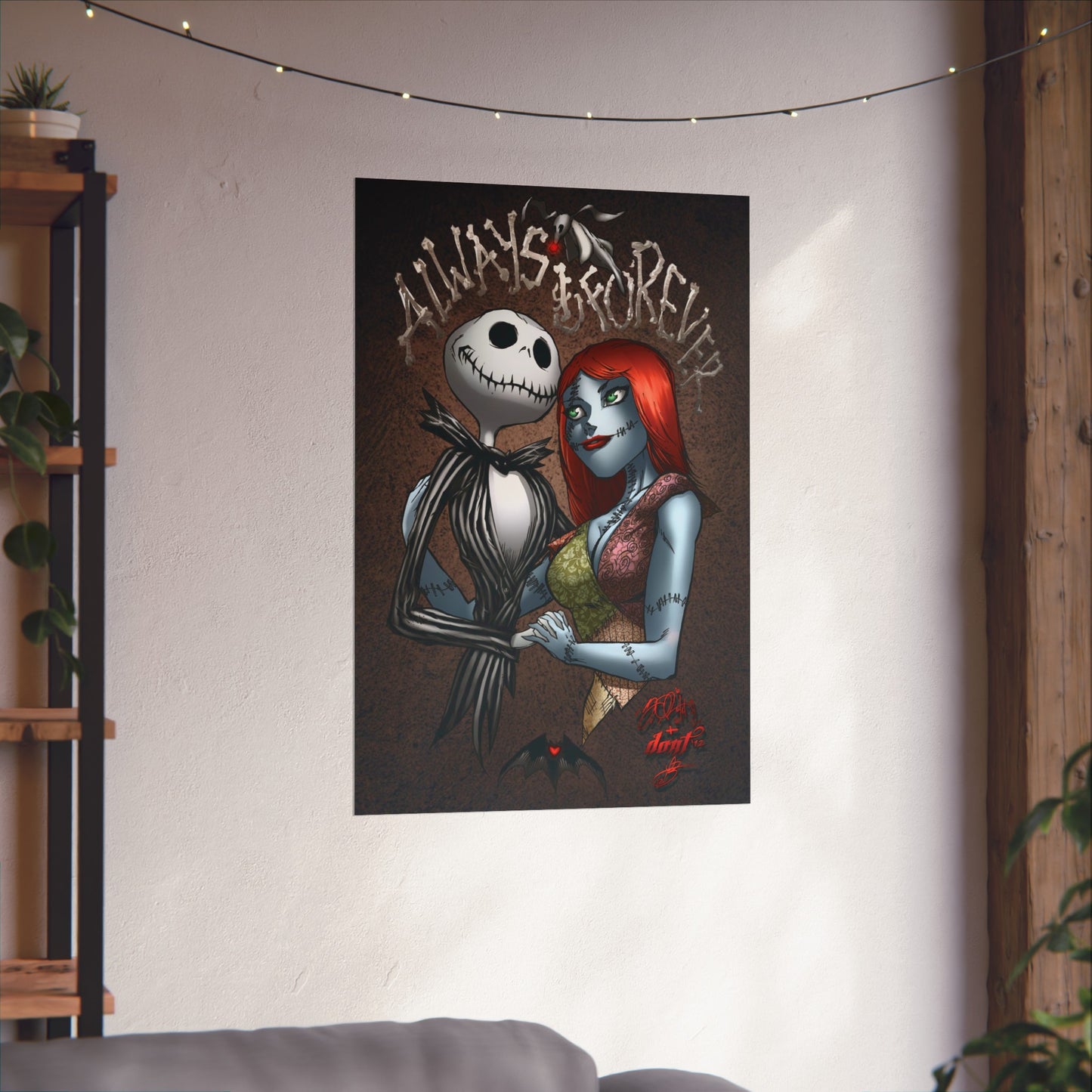 Disney - Nightmare Before Christmas - Always and Forver - Poster