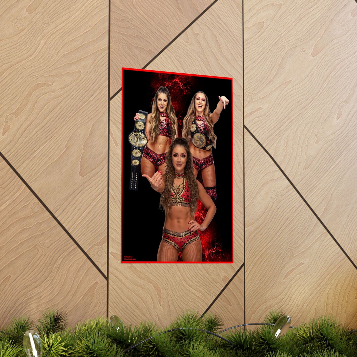 Wrestling - Britt Baker v1 - Poster