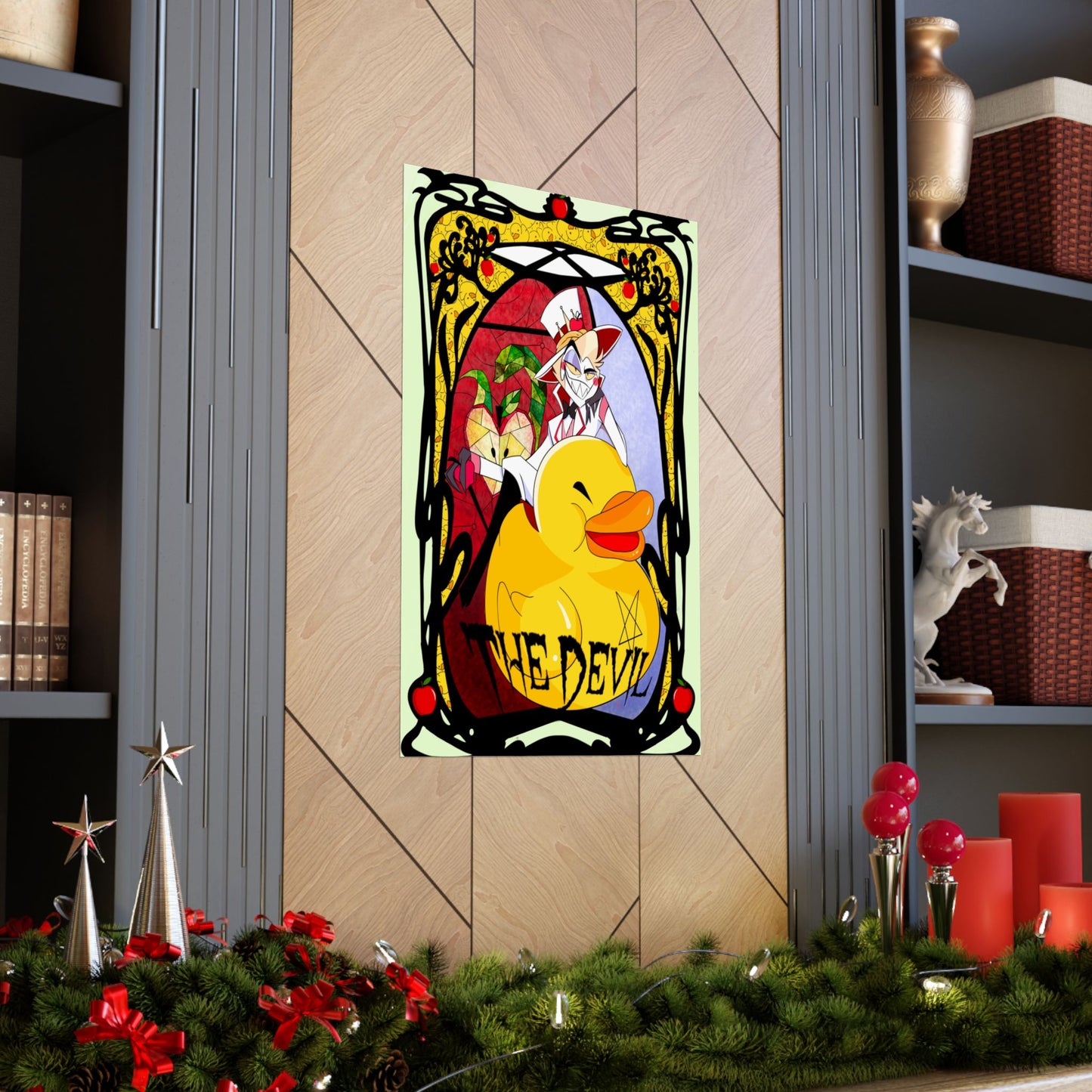 Hasbin Hotel - Tarot Card Poster - The Devil - Poster