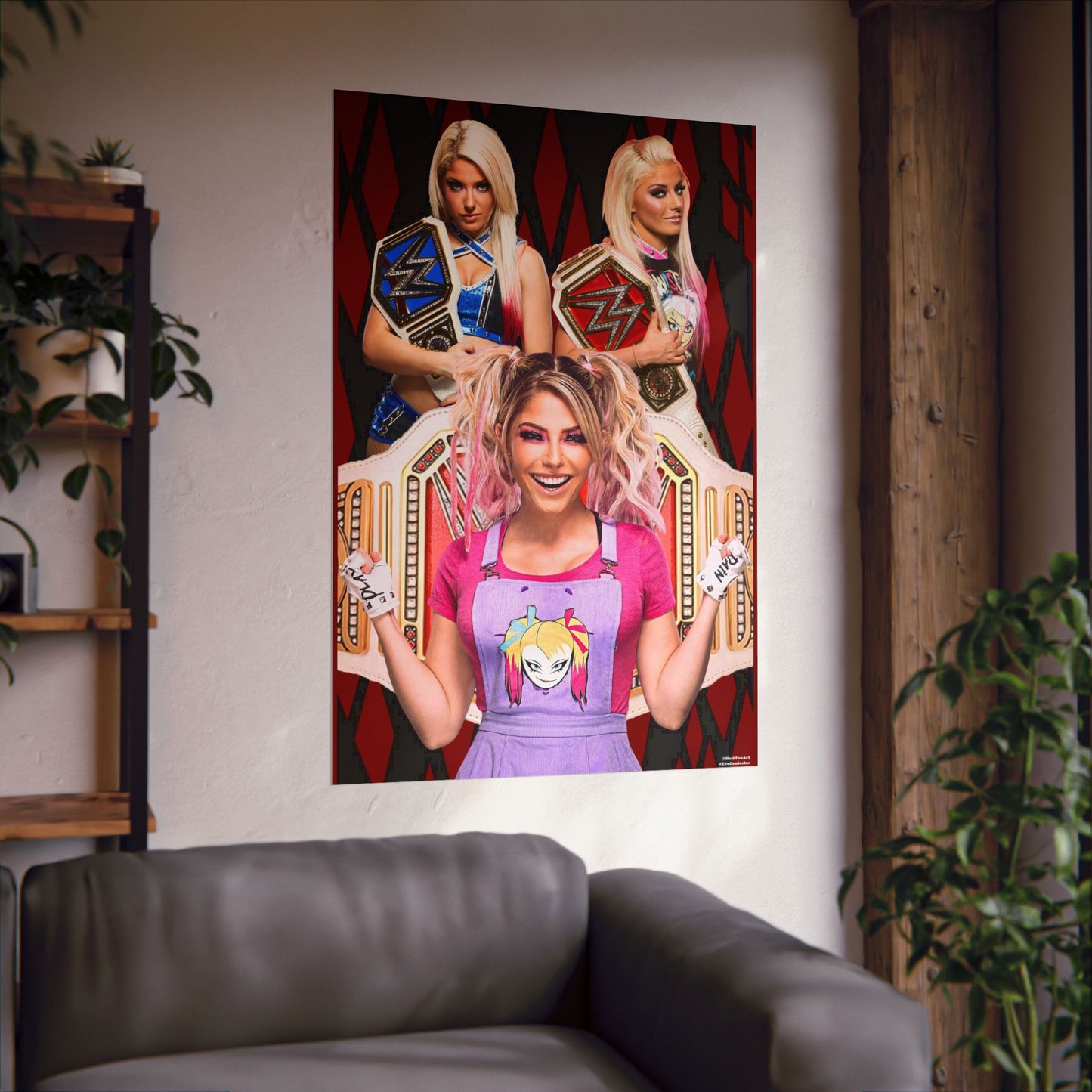 Wrestling - Alexa Bliss v2 - Poster