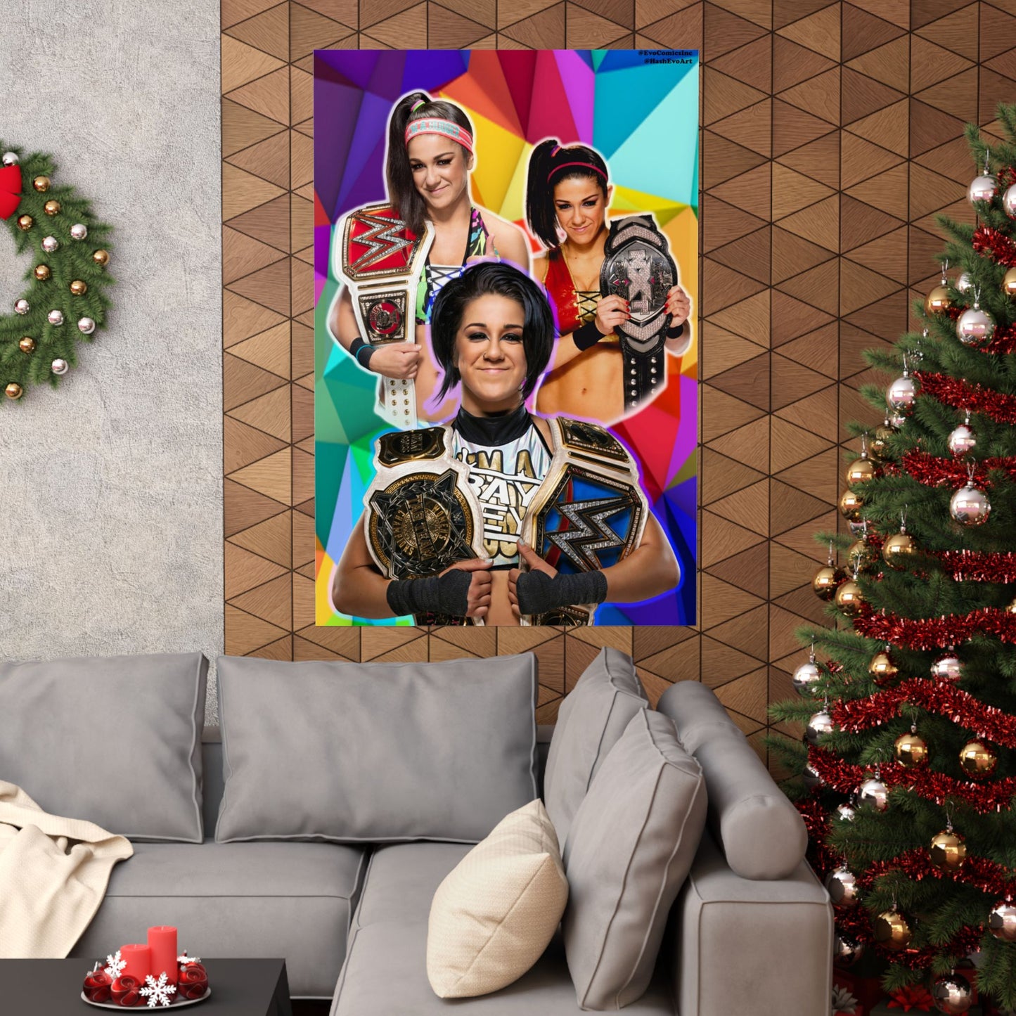 Wrestling - Bayley v2 - Poster