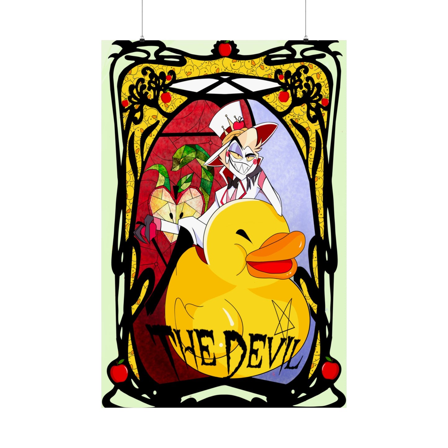 Hasbin Hotel - Tarot Card Poster - The Devil - Poster