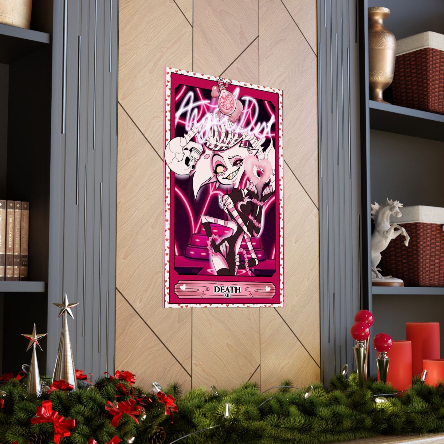 Hasbin Hotel - Tarot Card Poster - Angel Dust - Poster