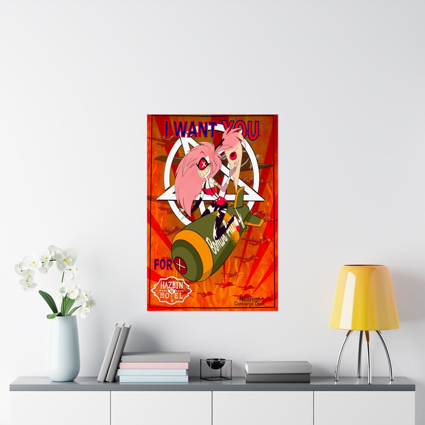 Hasbin Hotel - Tarot Card Poster - Cherrie Bomb - Poster