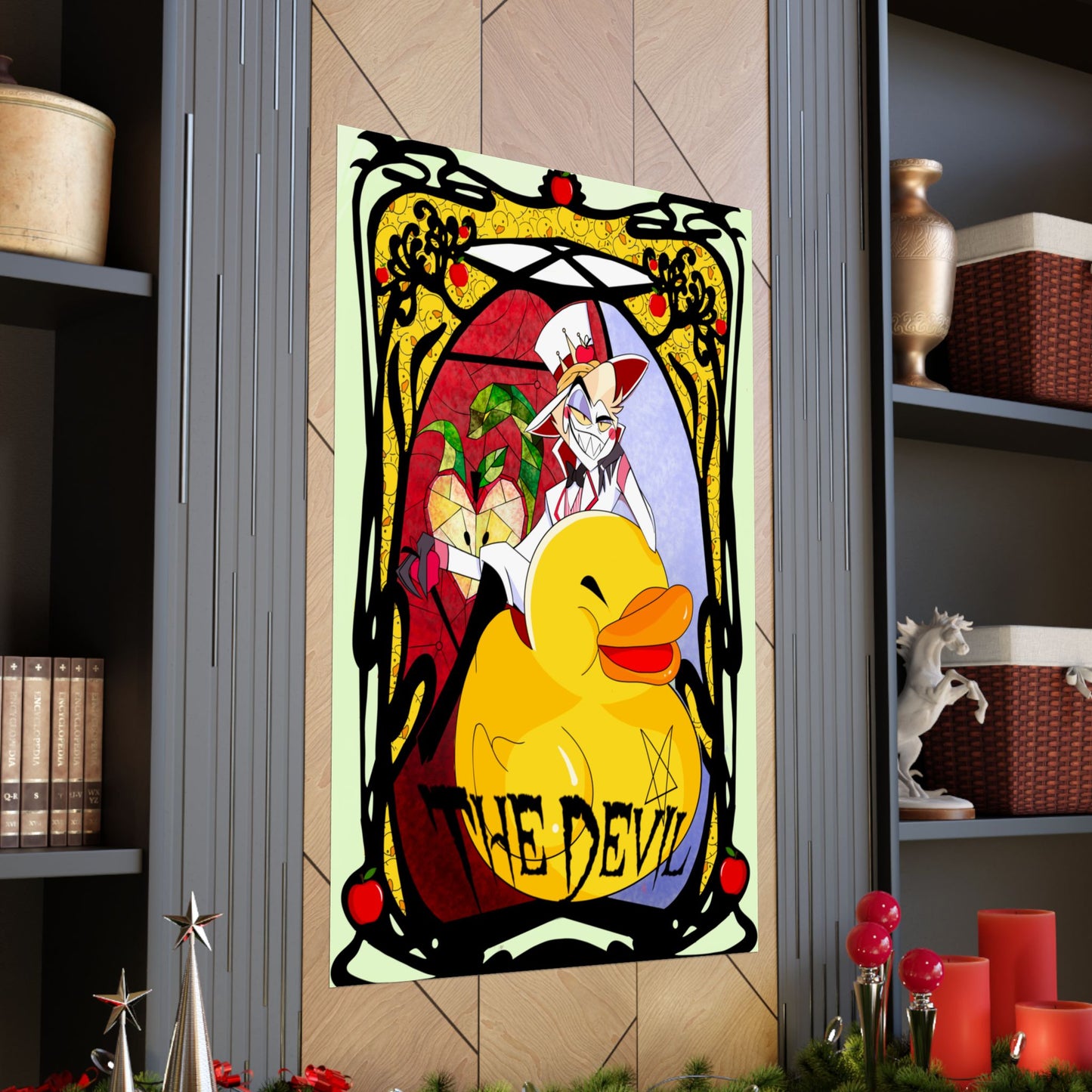 Hasbin Hotel - Tarot Card Poster - The Devil - Poster