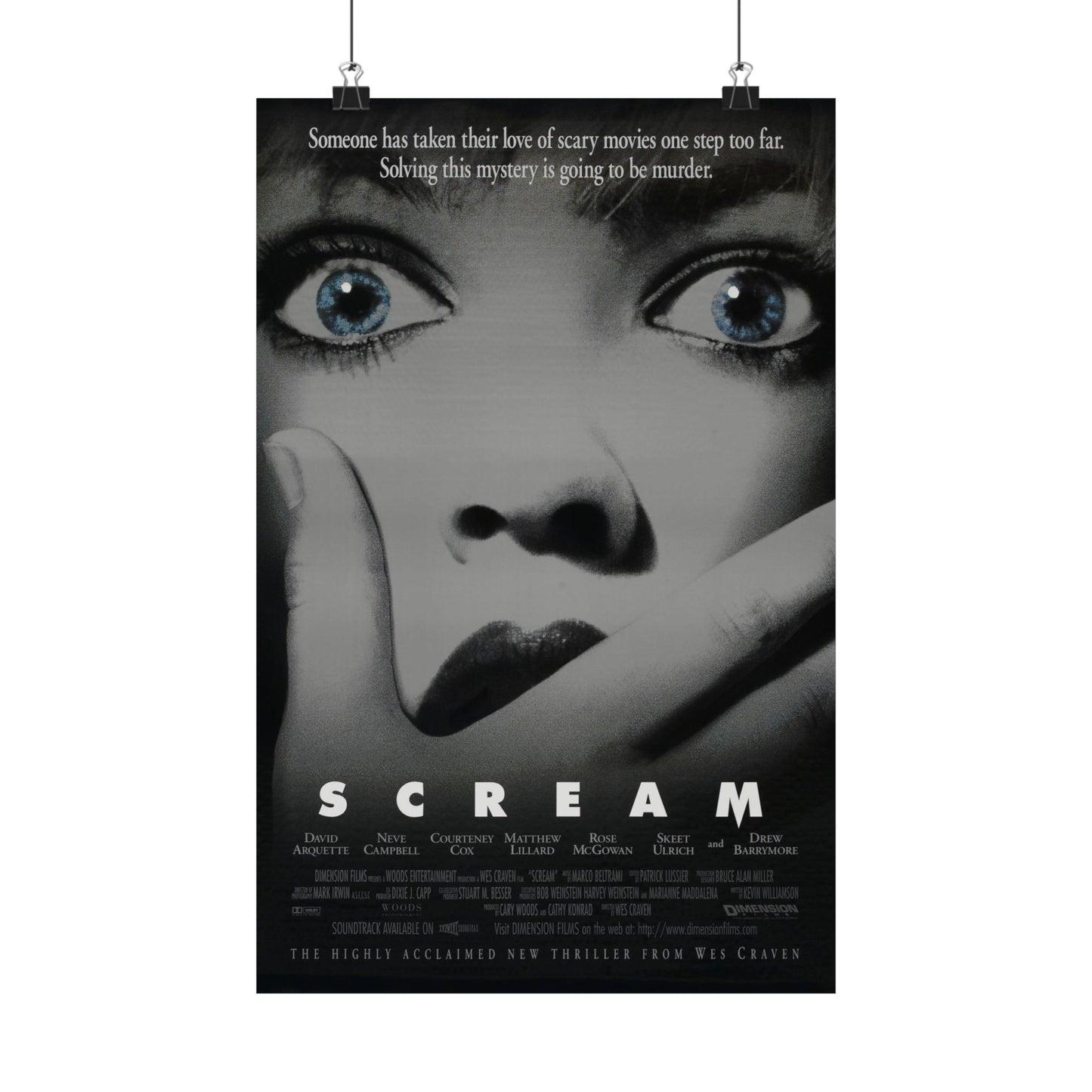 Movies - Scream 1 - Poster