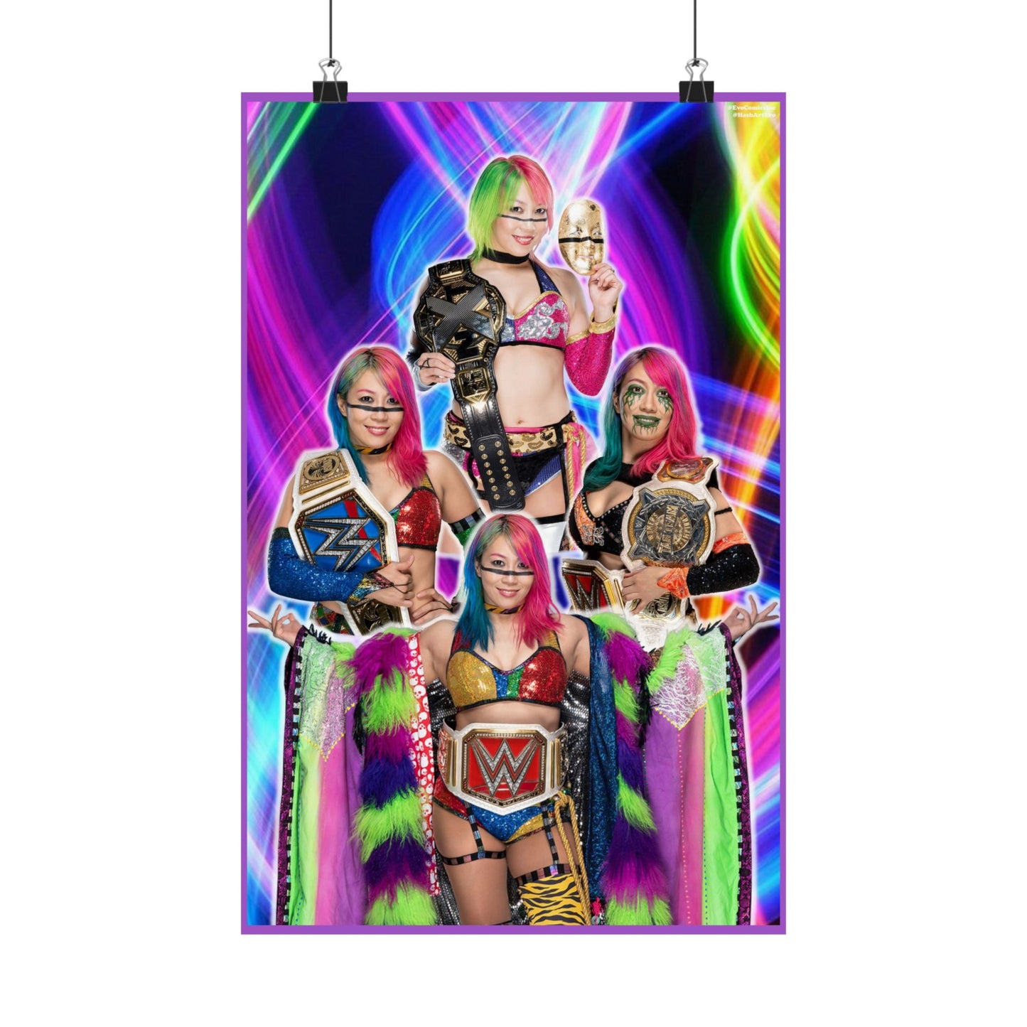 Wrestling - Asuka v1 - Poster
