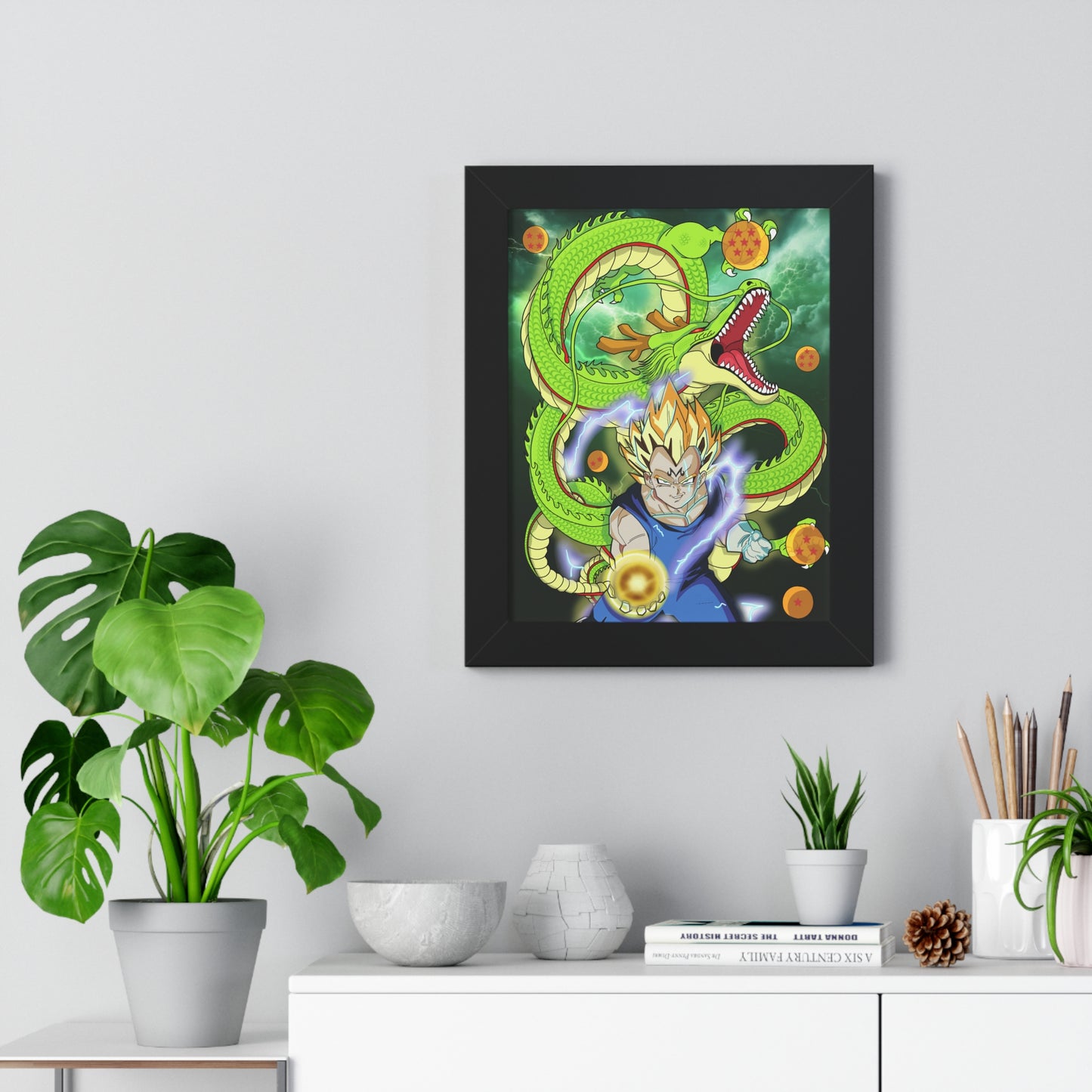 Anime - Dragon Ball Z - Majin Vegeta Framed Poster
