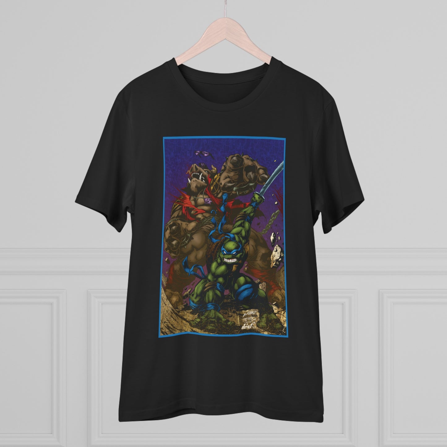 Teenage Mutant Ninja Turtles - Leo vs Bebop - T-shirt - Unisex