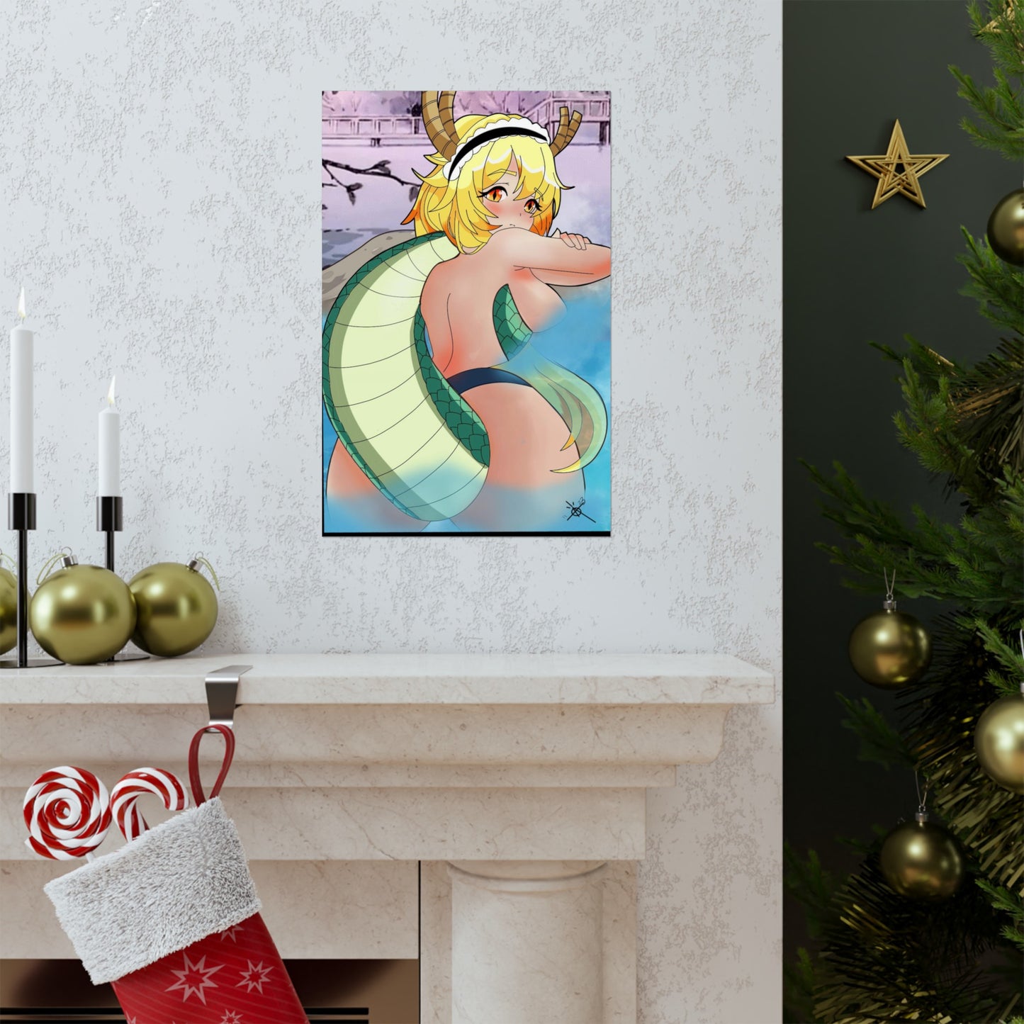 Blunnderland Art - Kobi Dragon - Poster