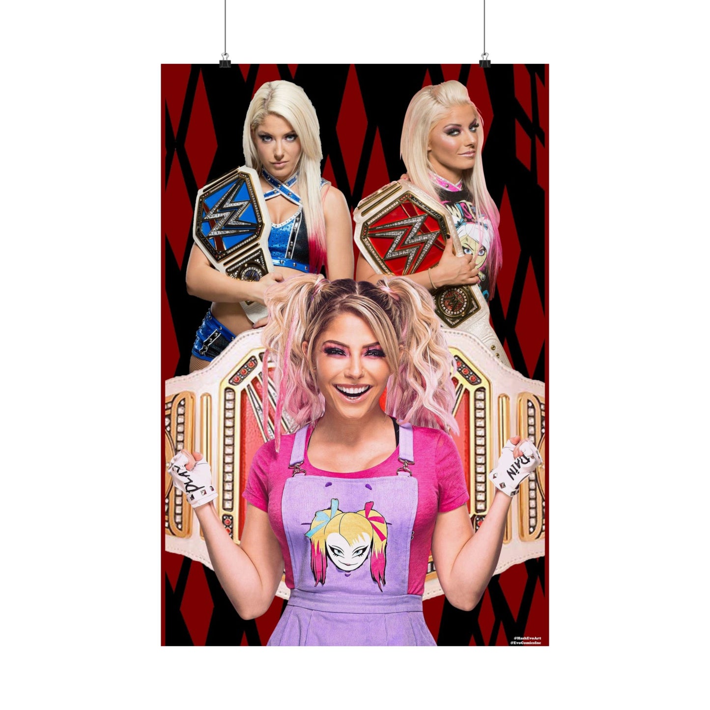 Wrestling - Alexa Bliss v2 - Poster