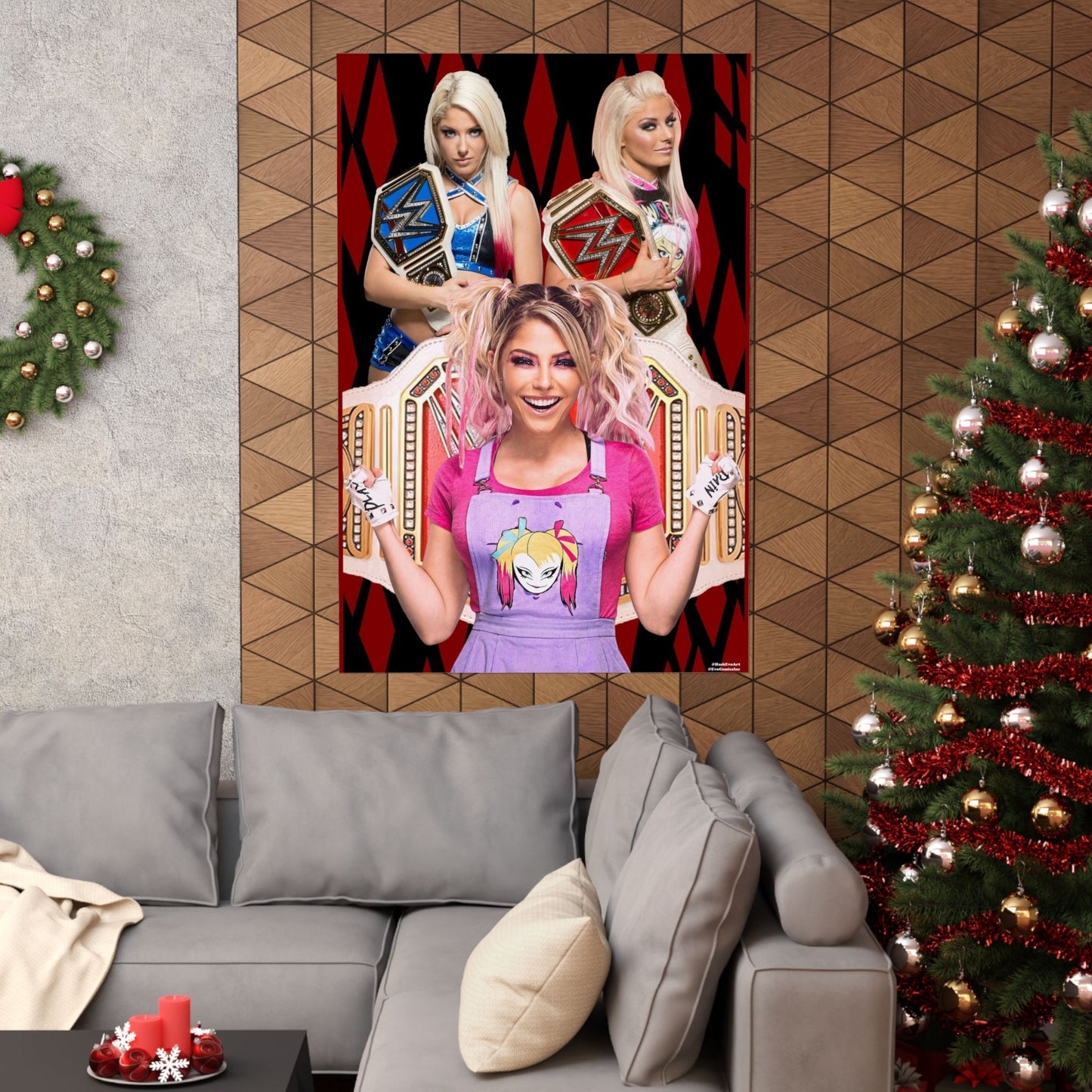 Wrestling - Alexa Bliss v2 - Poster