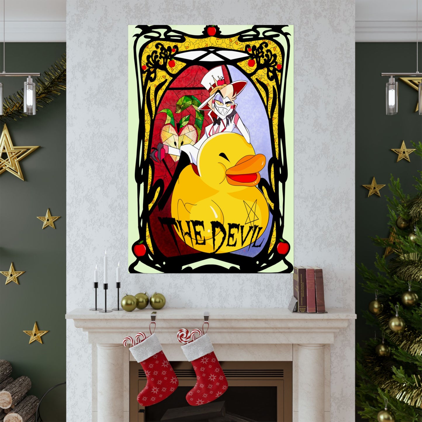 Hasbin Hotel - Tarot Card Poster - The Devil - Poster