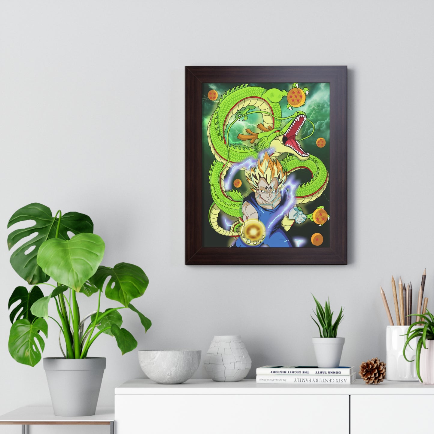 Anime - Dragon Ball Z - Majin Vegeta Framed Poster