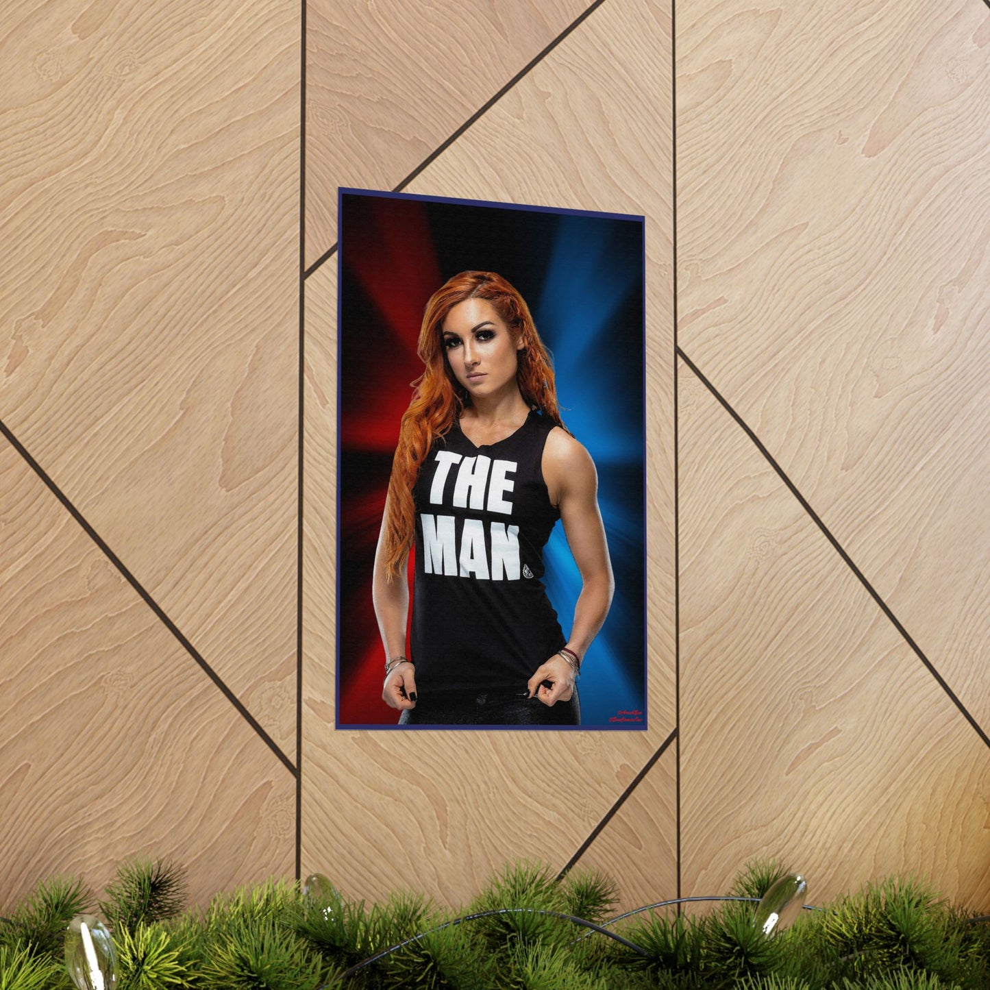 Wrestling - Becky Lynch v1 - Poster
