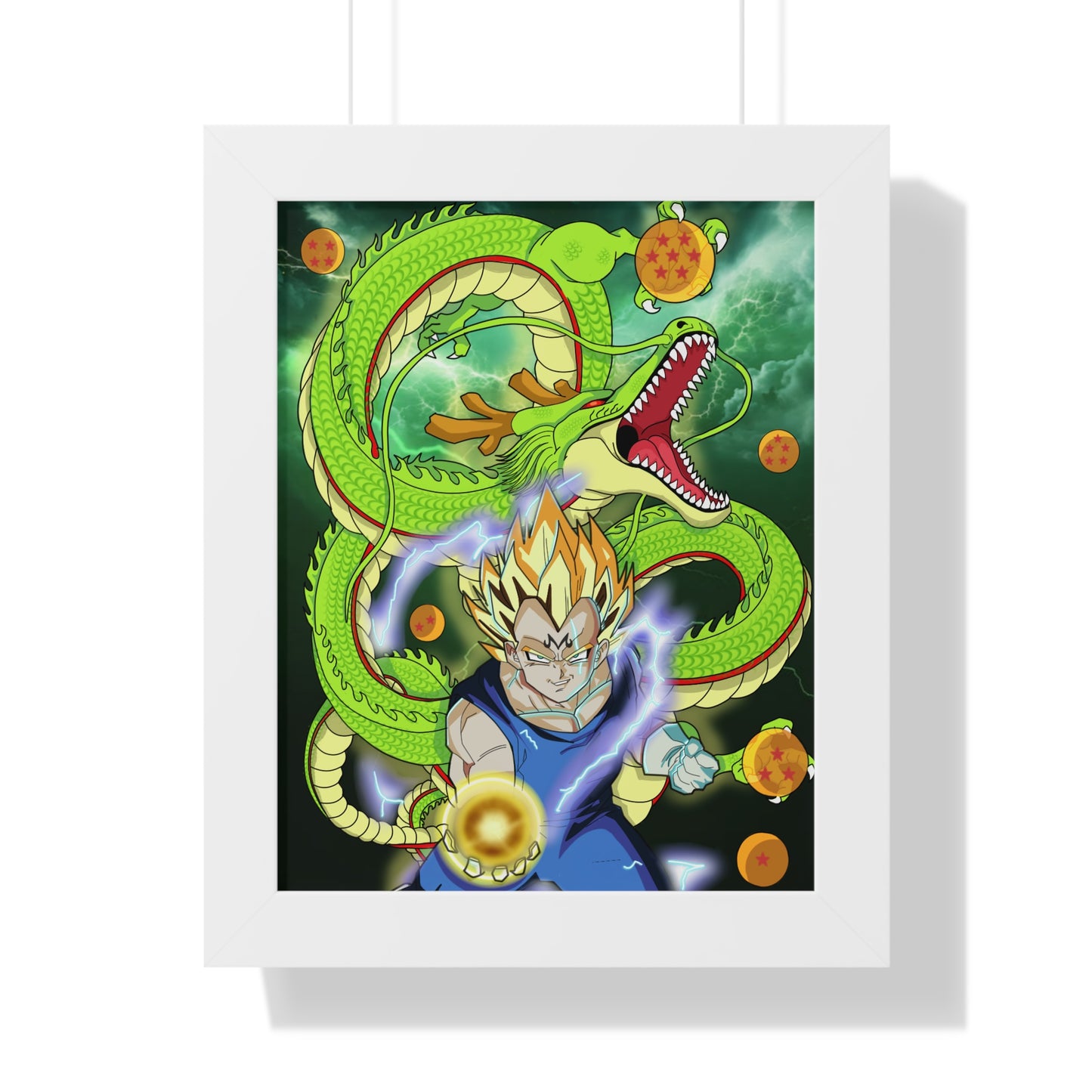 Anime - Dragon Ball Z - Majin Vegeta Framed Poster