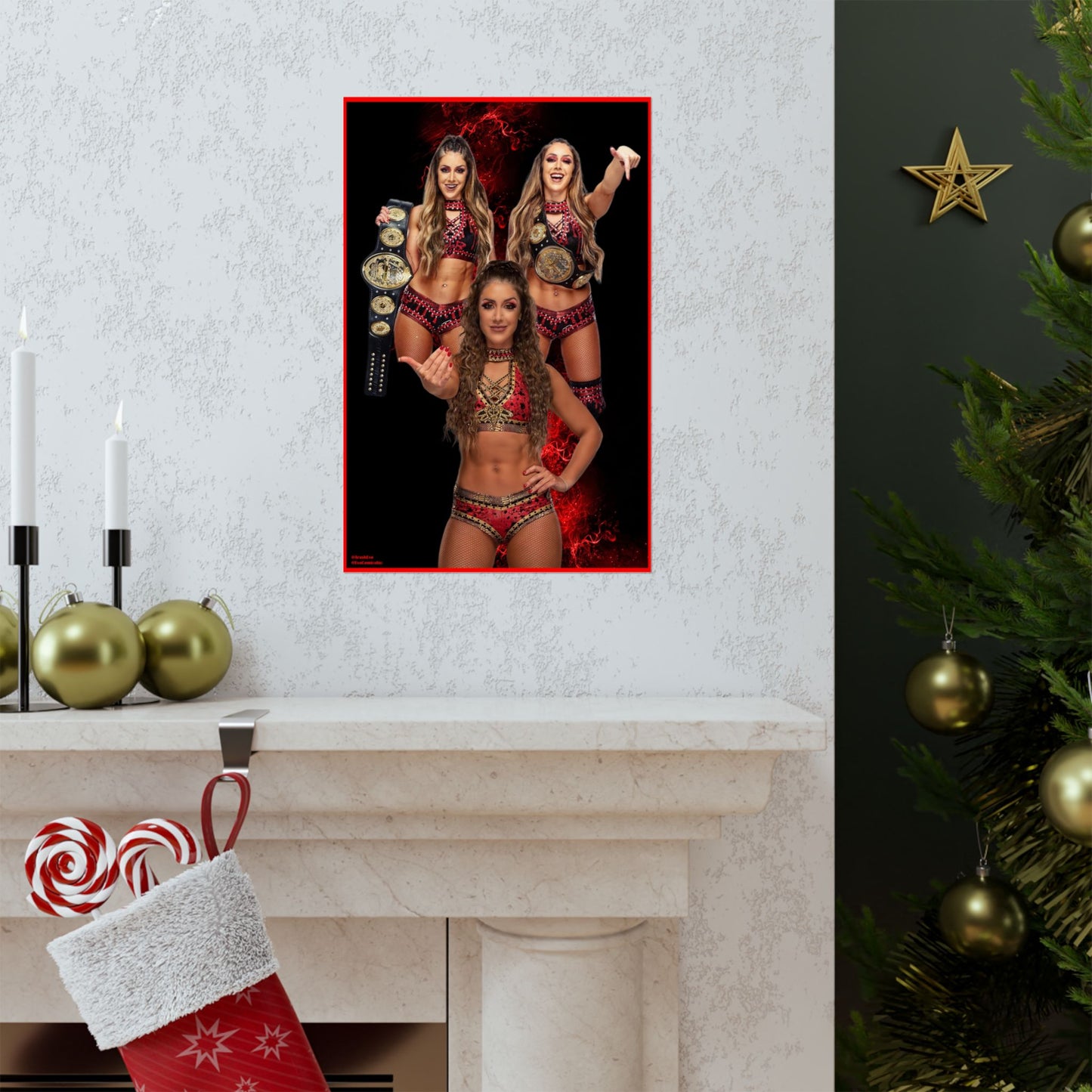 Wrestling - Britt Baker v1 - Poster