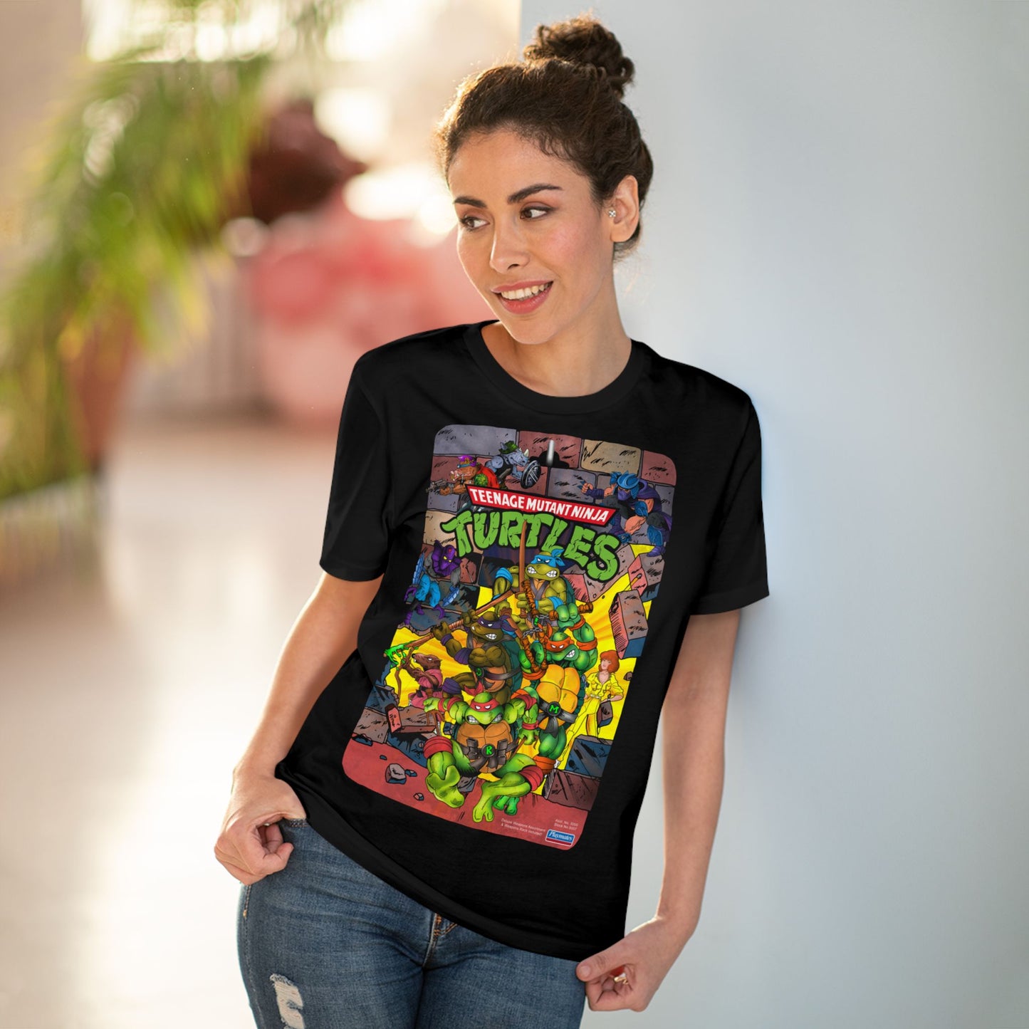 TMNT - Playmates Toy Card Back - T-shirt - Unisex