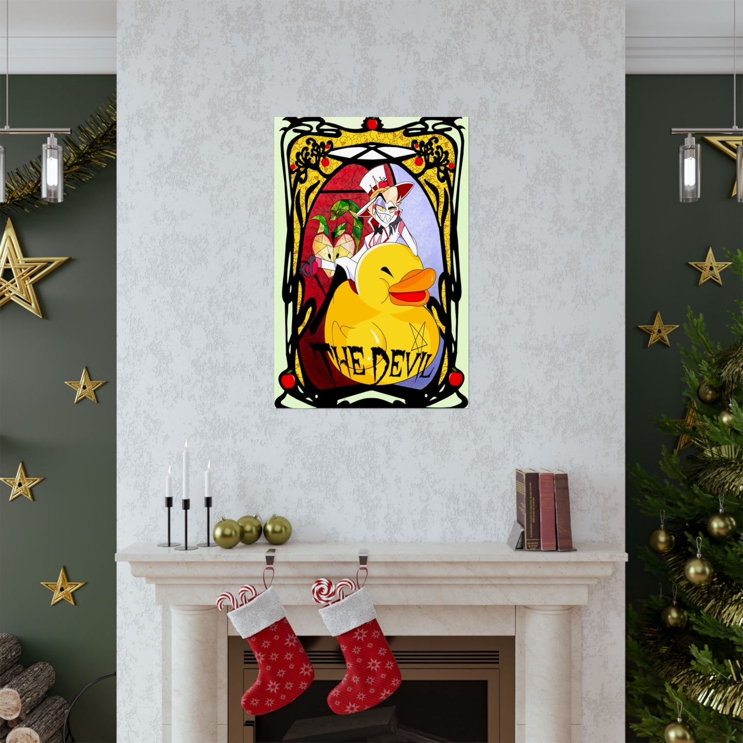 Hasbin Hotel - Tarot Card Poster - The Devil - Poster