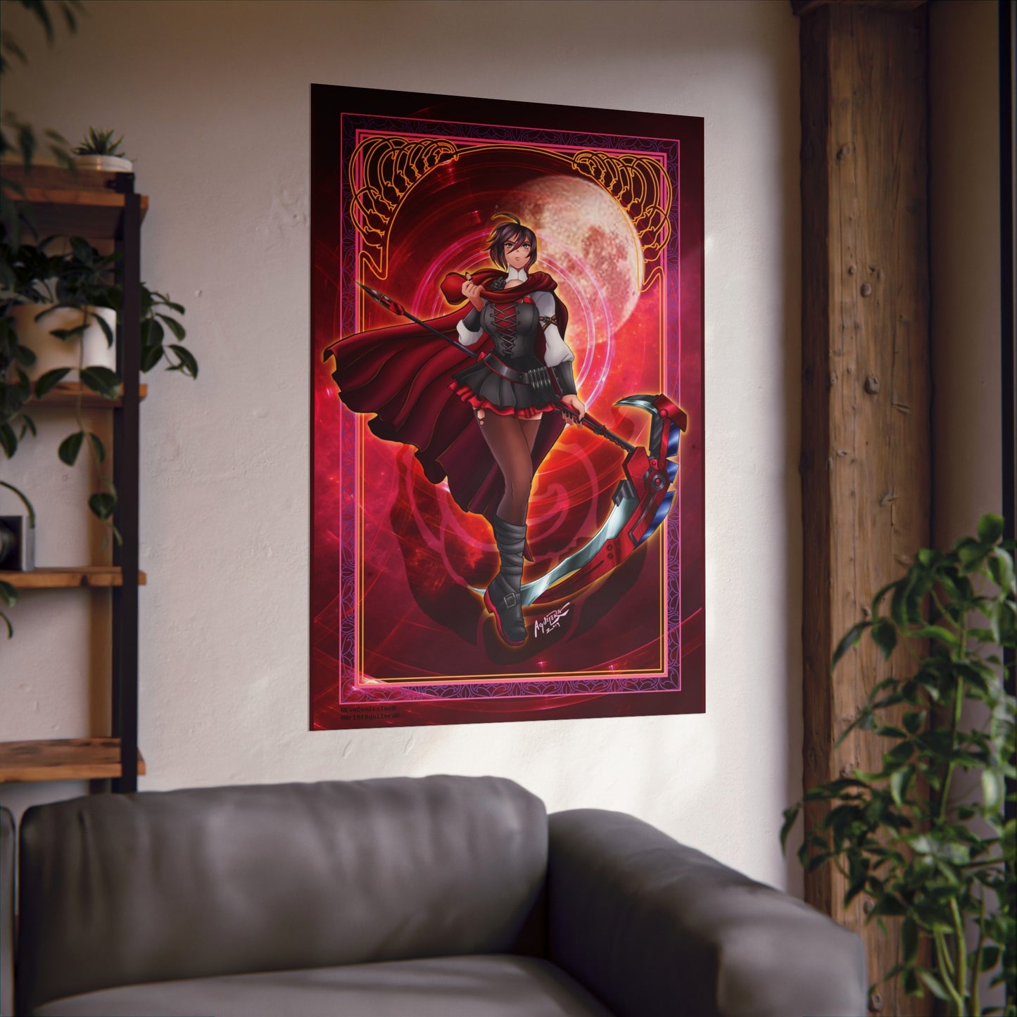 Anime - RWBY - Ruby Rose - Poster