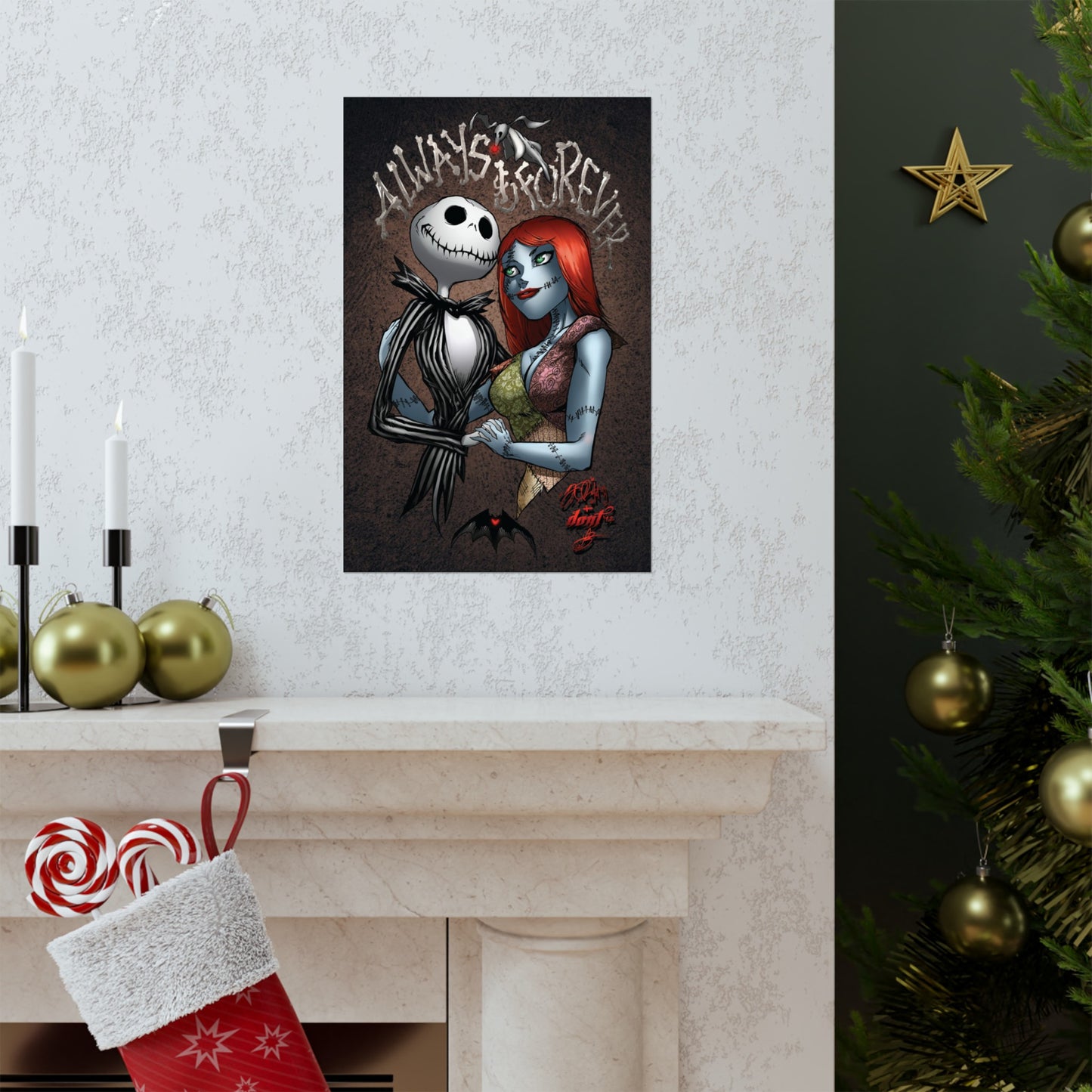 Disney - Nightmare Before Christmas - Always and Forver - Poster