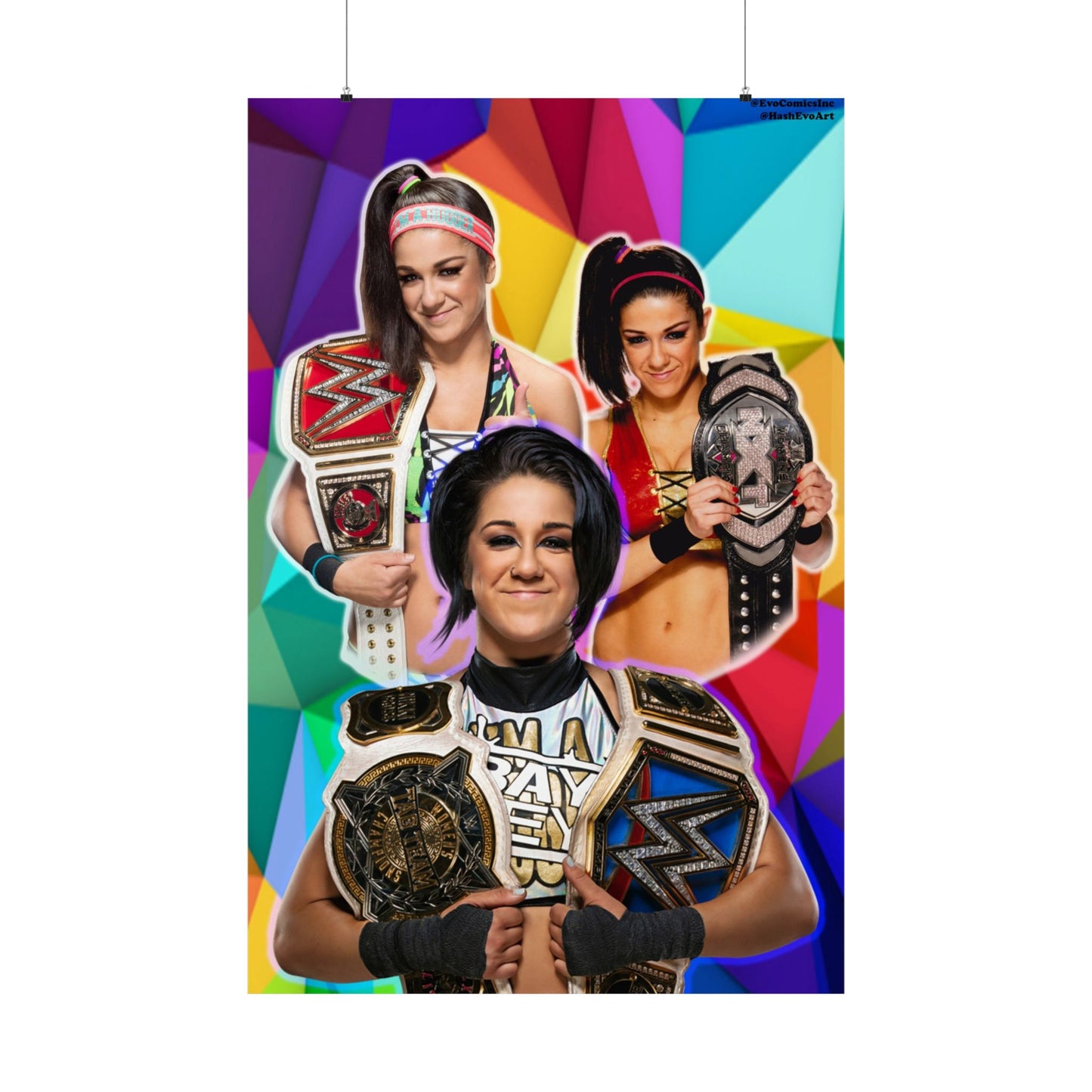 Wrestling - Bayley v2 - Poster