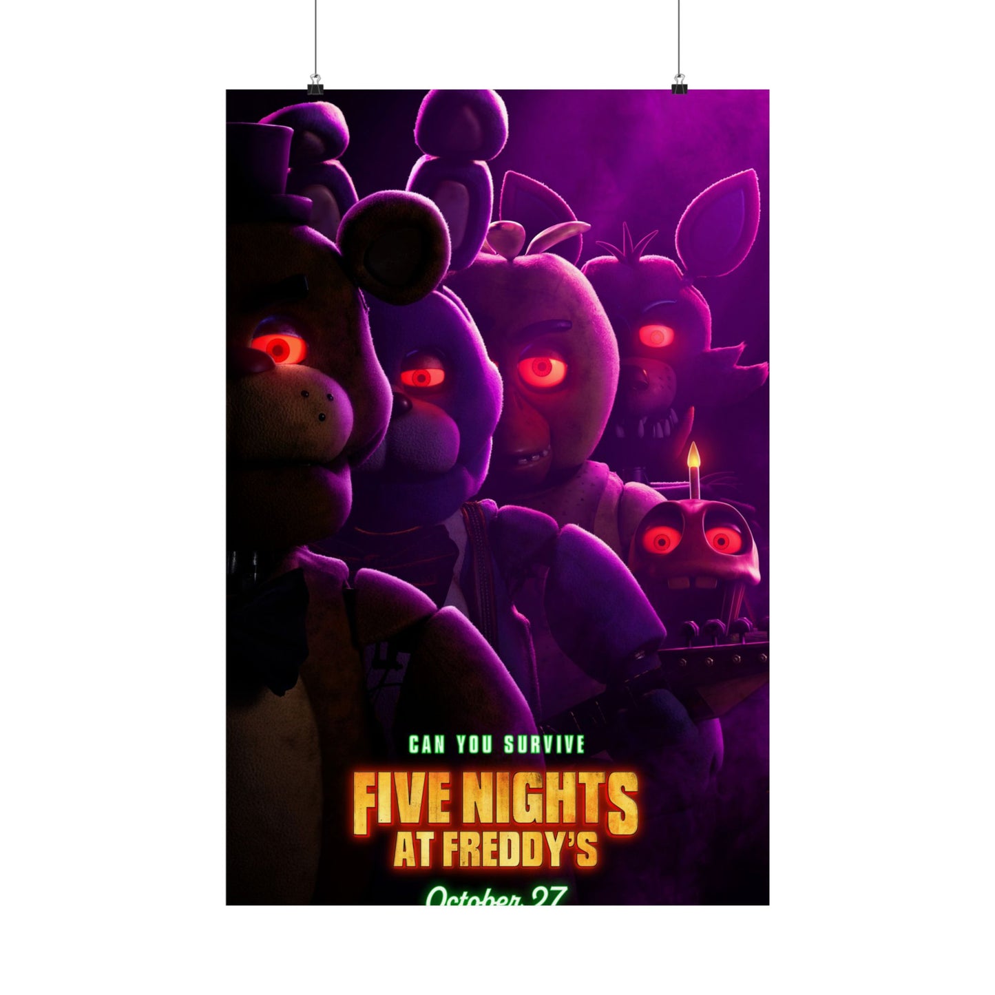 Movies - Five Nights at Freddys A - Poster