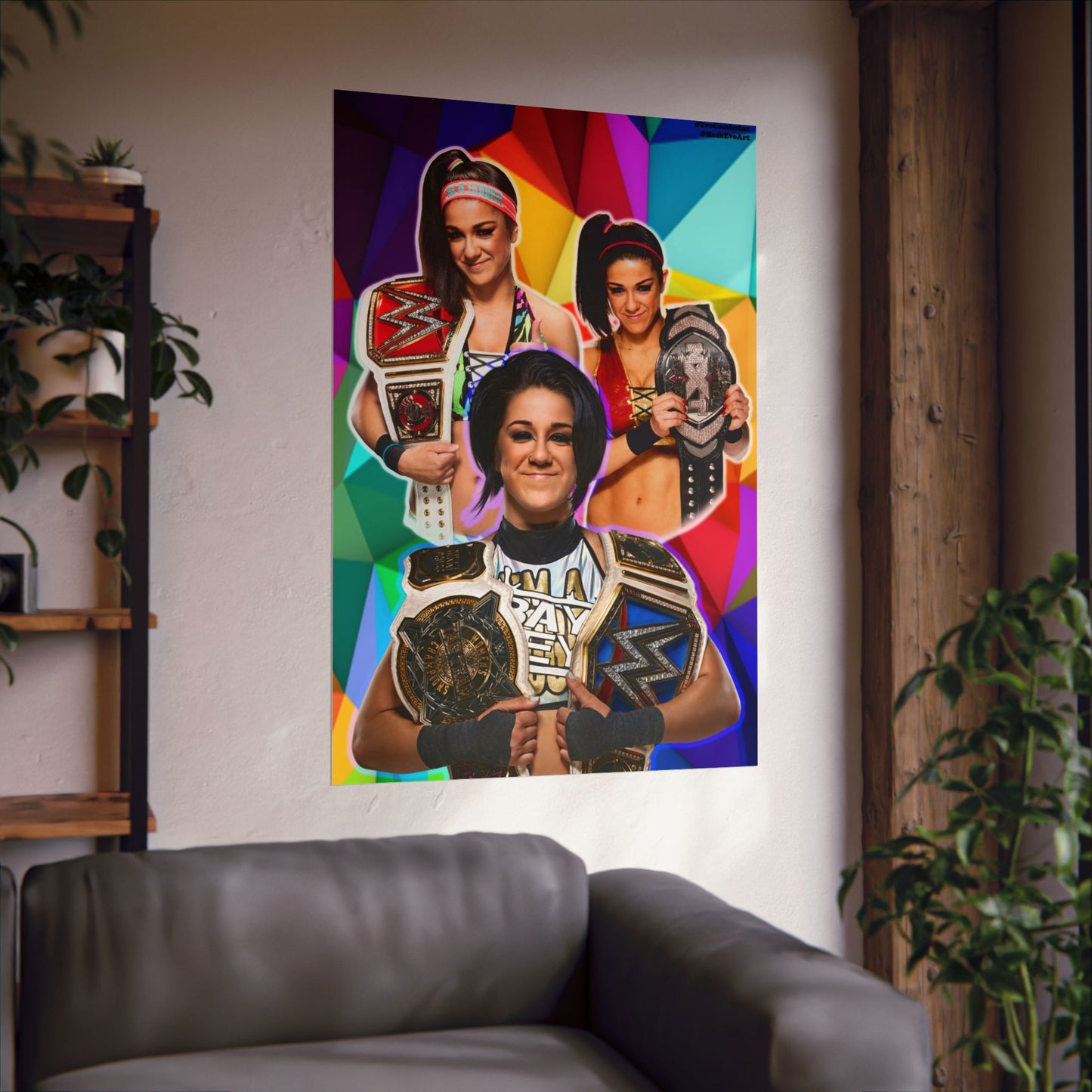 Wrestling - Bayley v2 - Poster