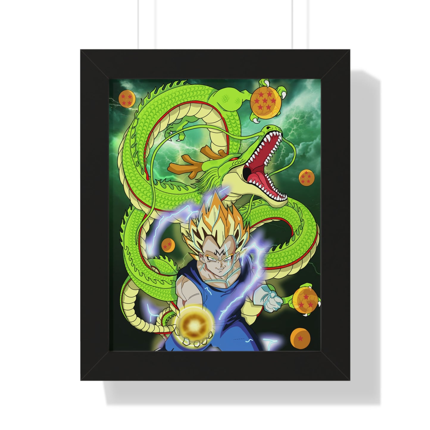 Anime - Dragon Ball Z - Majin Vegeta Framed Poster