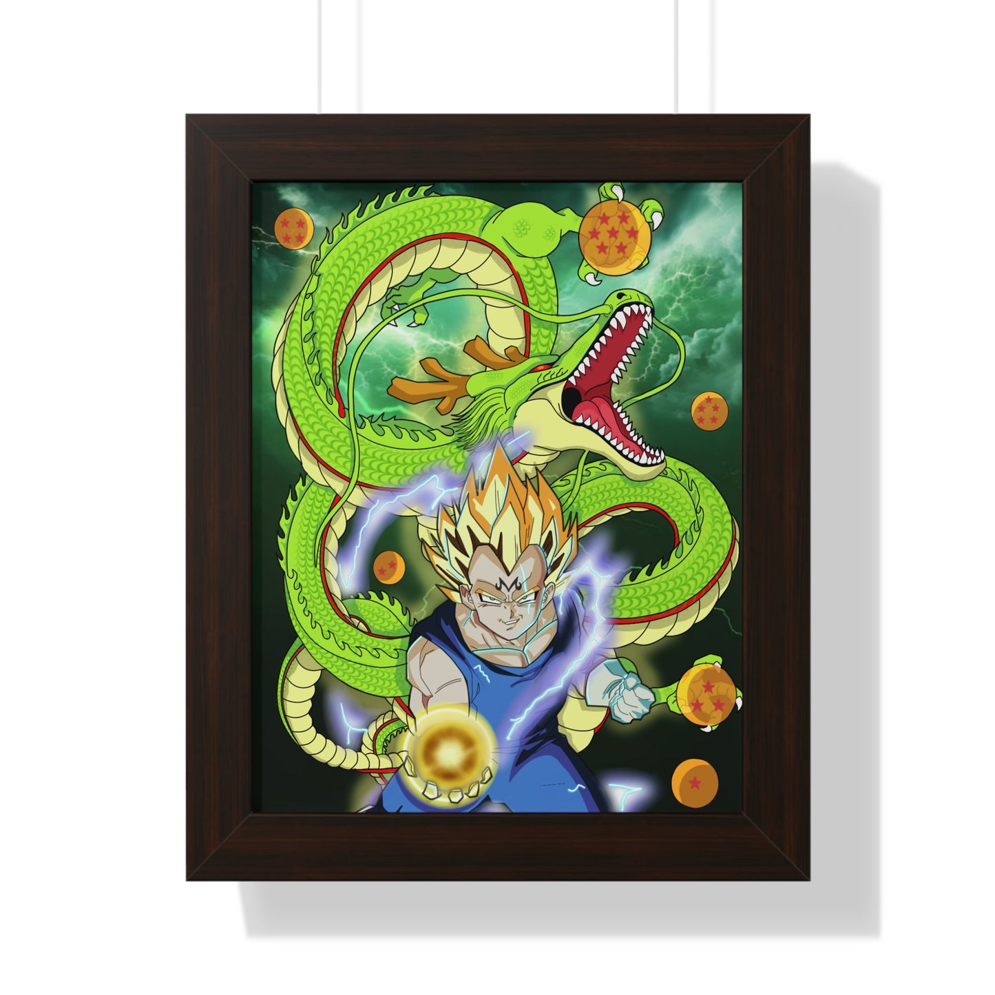 Anime - Dragon Ball Z - Majin Vegeta Framed Poster
