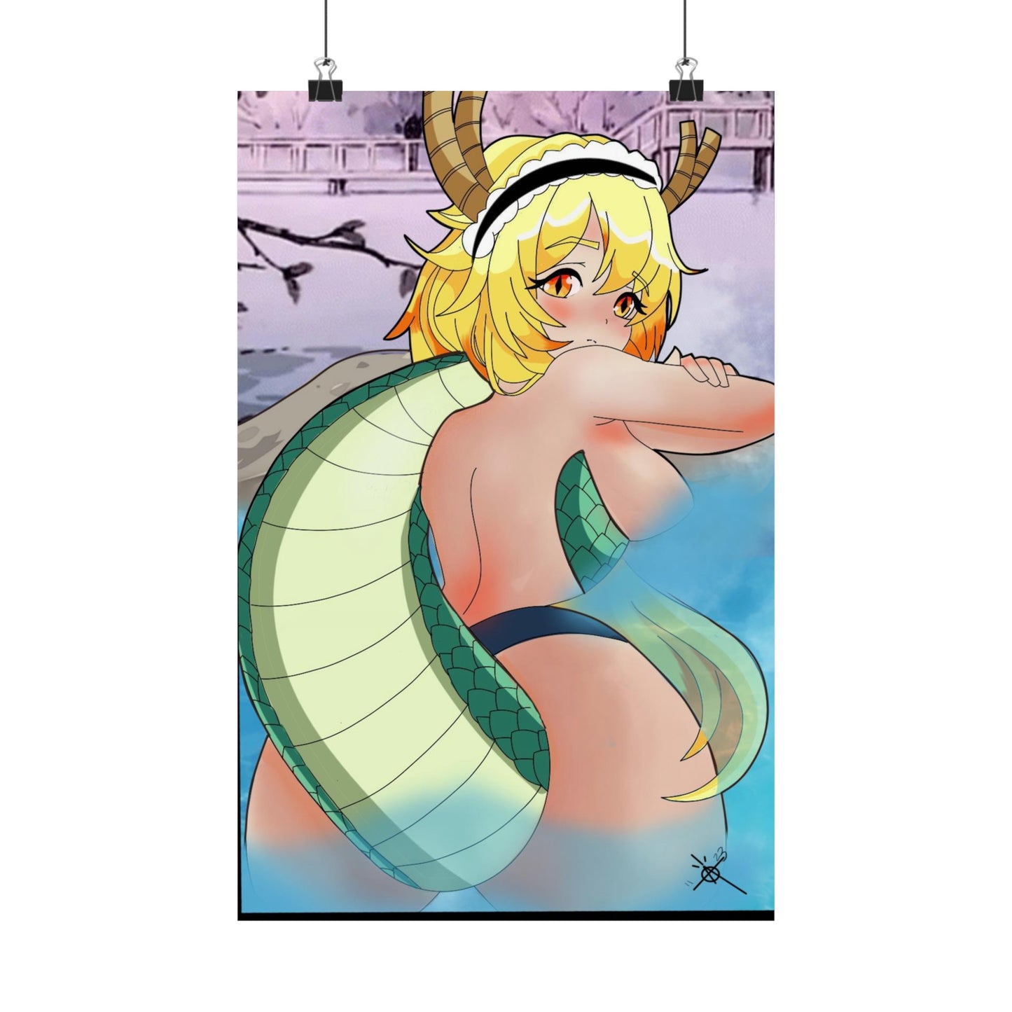 Blunnderland Art - Kobi Dragon - Poster