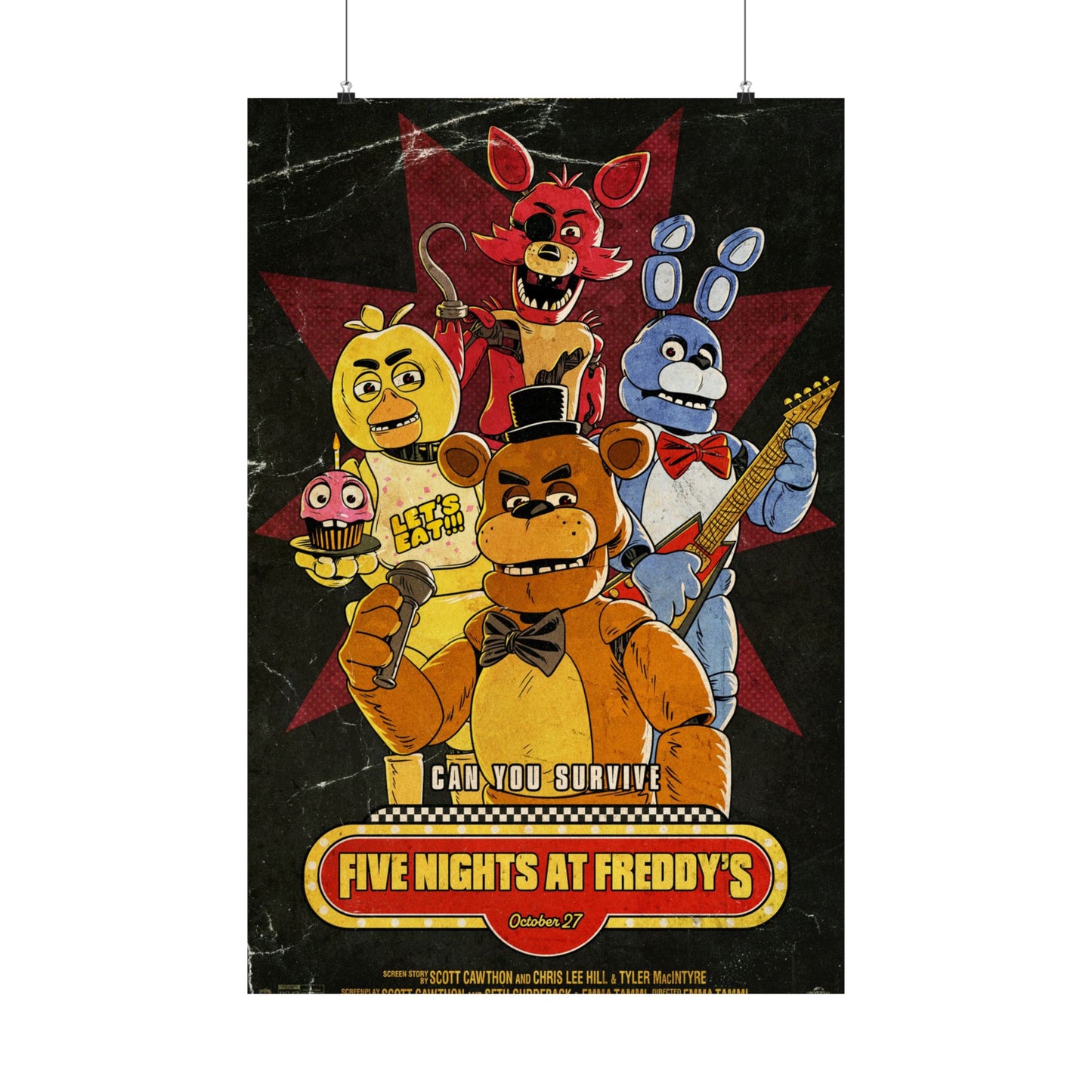 Movies - Five Nights at Freddys B - Poster