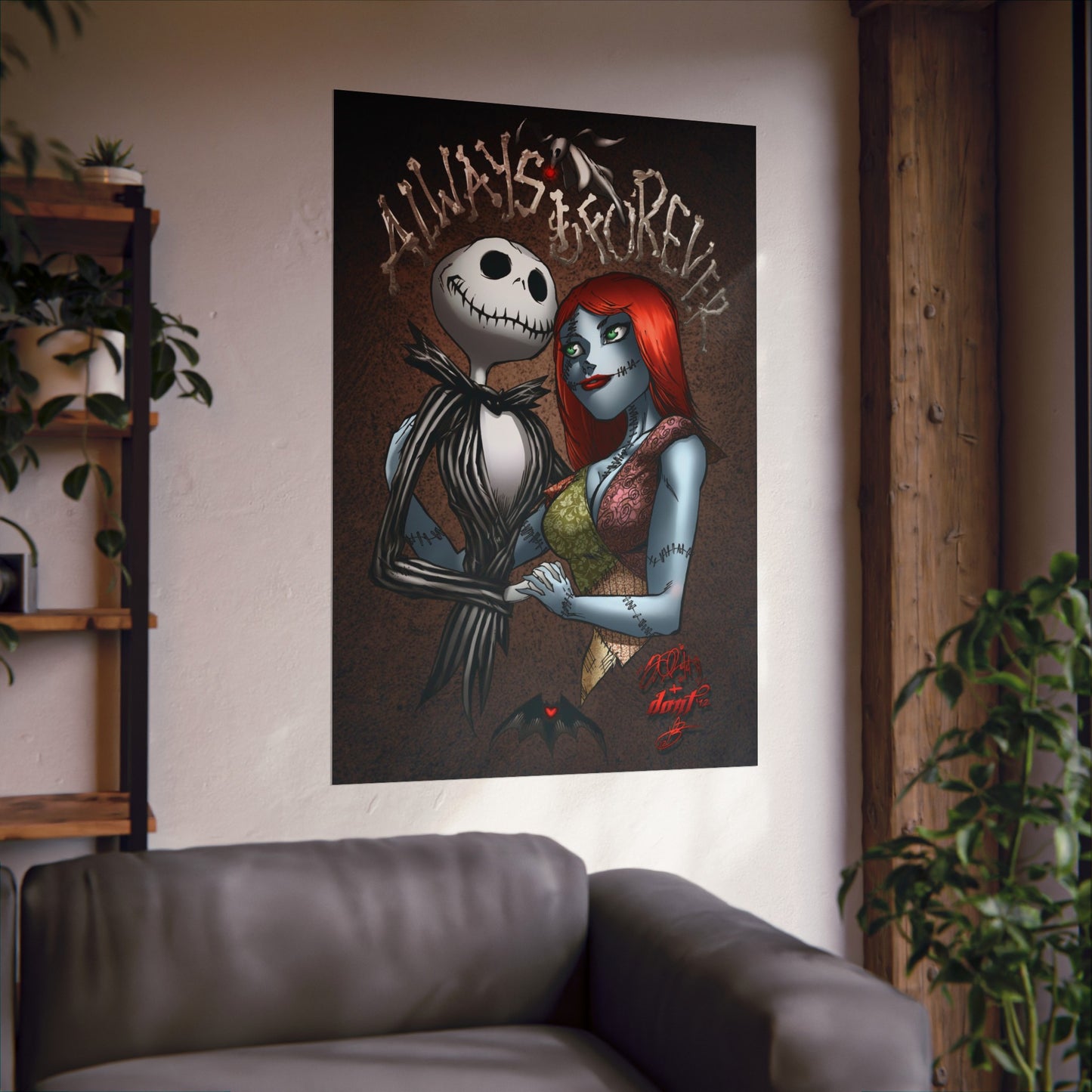 Disney - Nightmare Before Christmas - Always and Forver - Poster